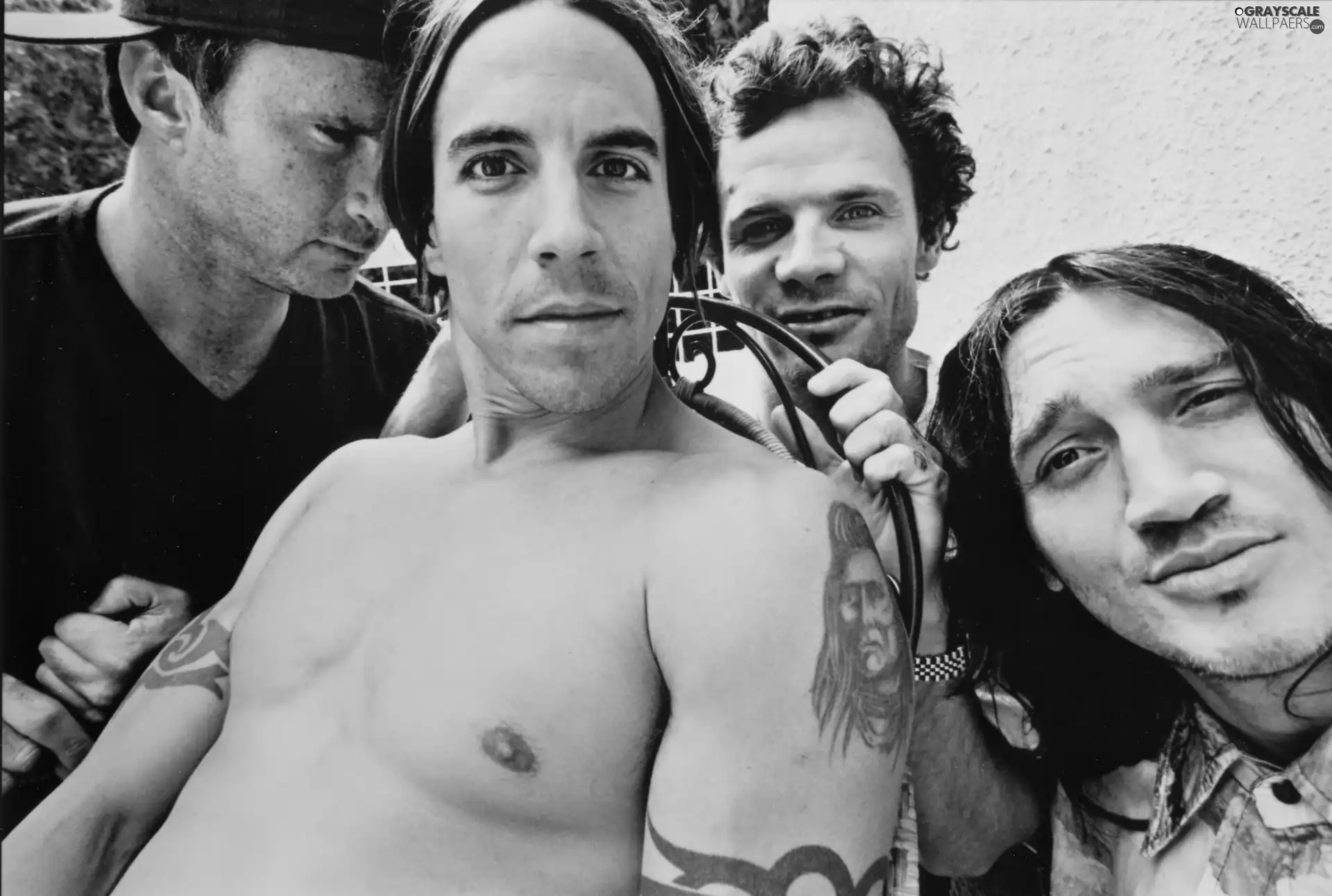 Chad Smith, Flea, John Frusciante, Anthony Kiedis
