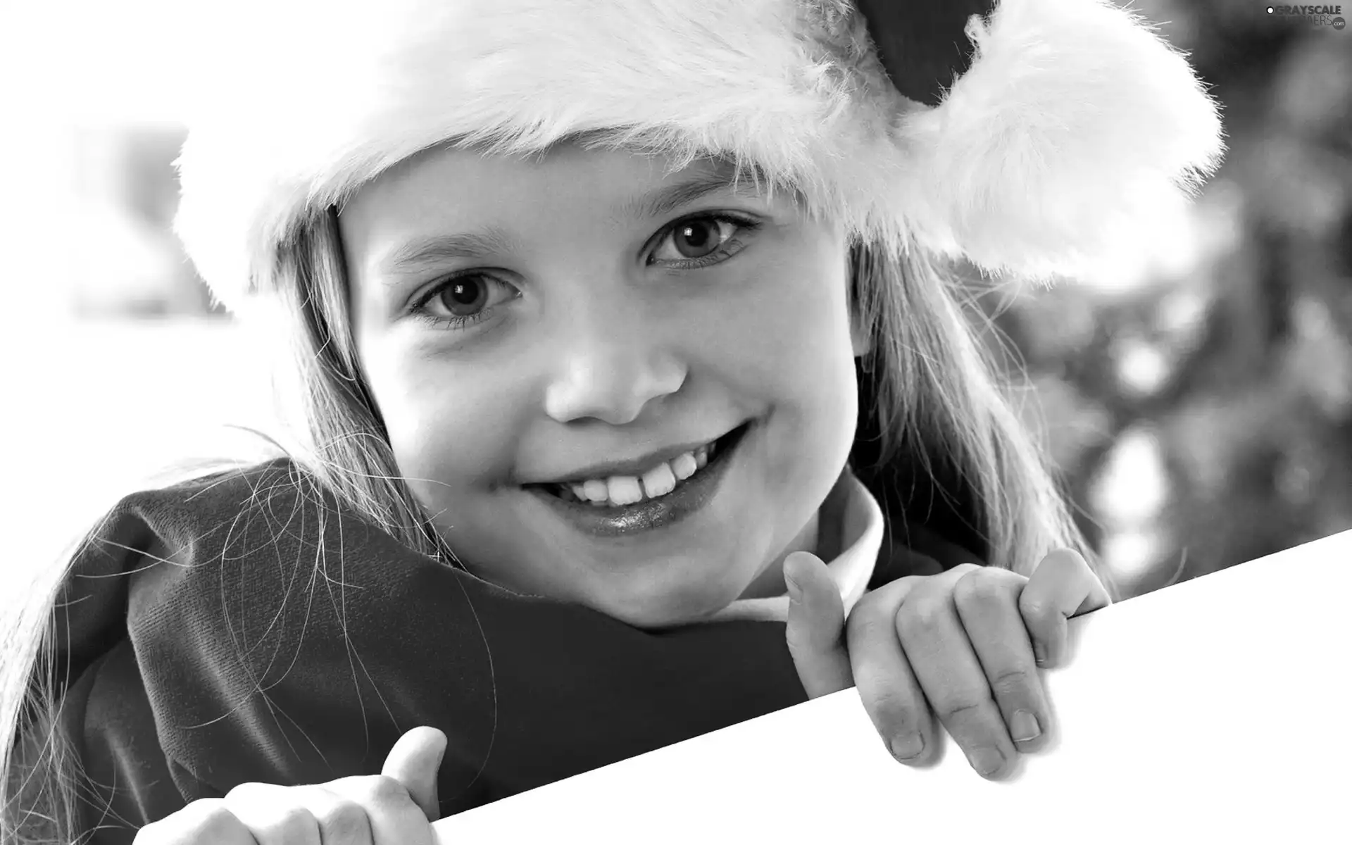 fur, Hat, face, Smile, Kid