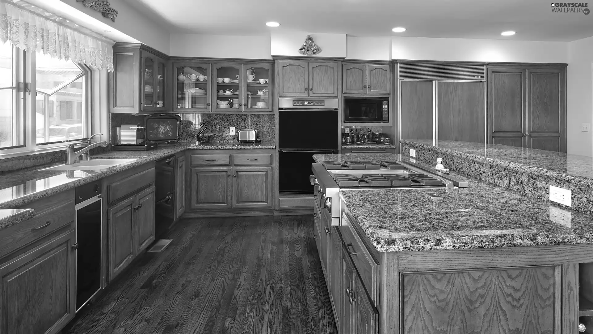 Kitchen, furniture, Kitchen Island, wood