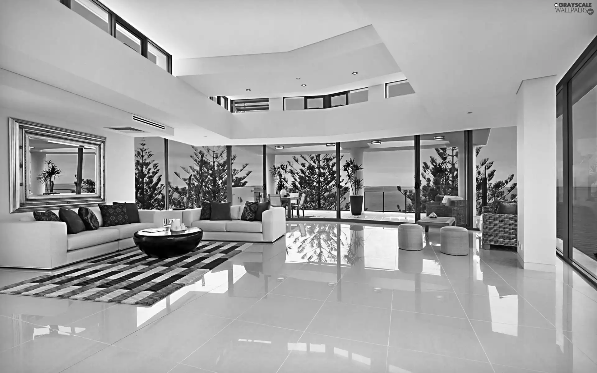 Holl, interior