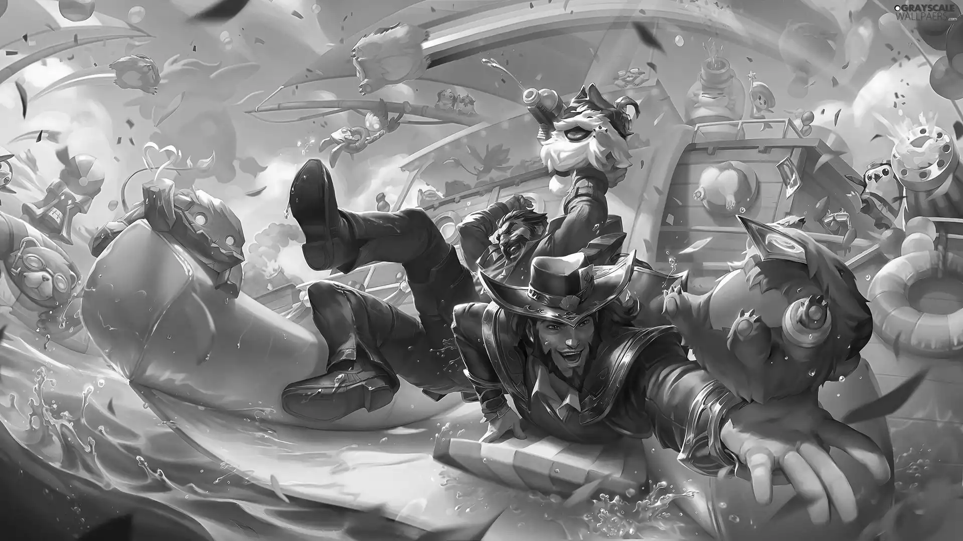 Twisted Fate, Graves, League Of Legends, Characters, game