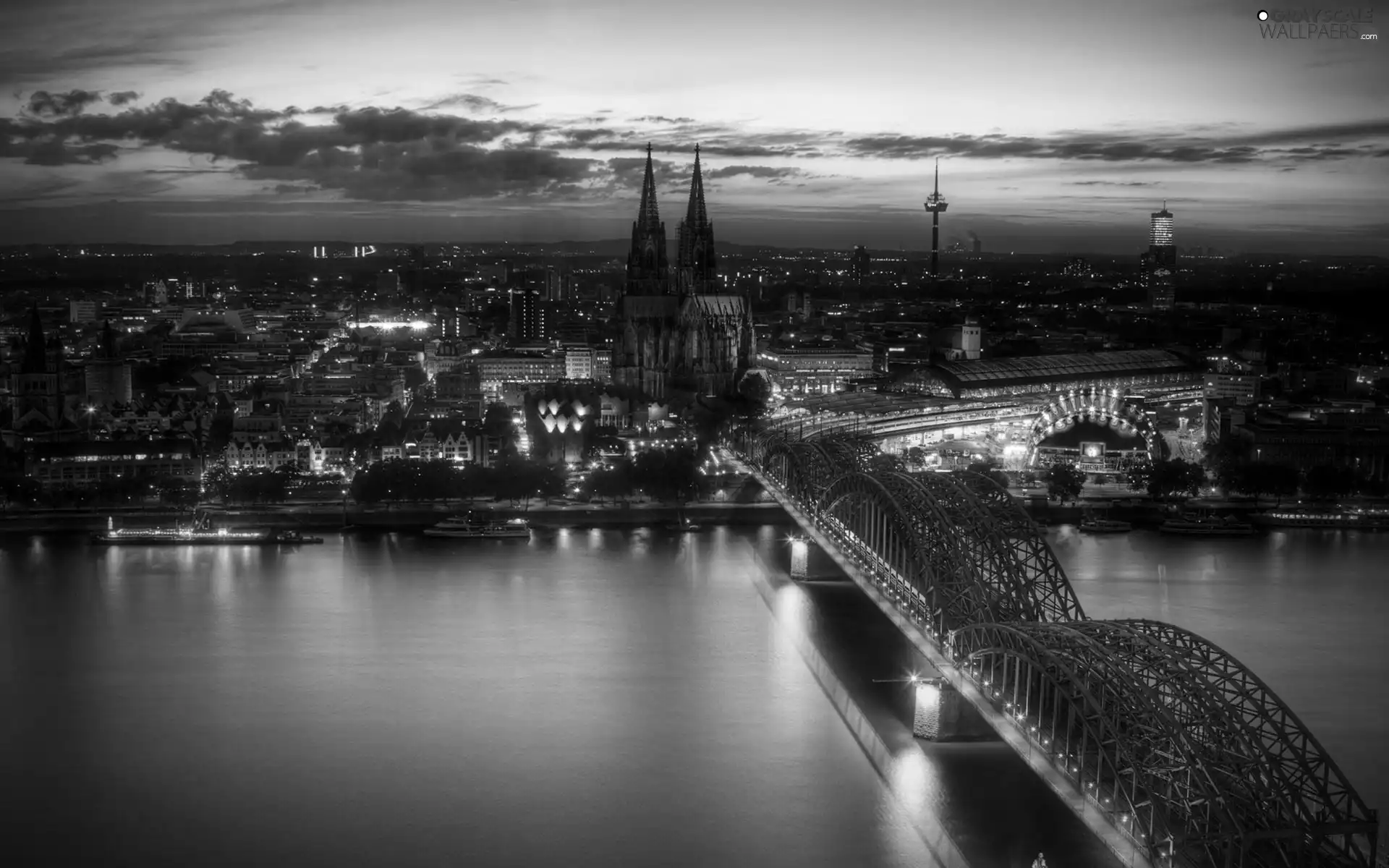 Germany, panorama, Cologne