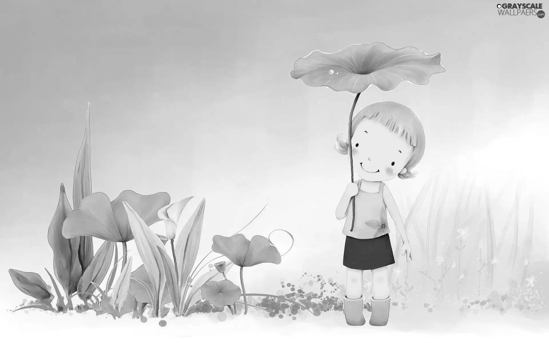 Kid, Leaf, gift, Great