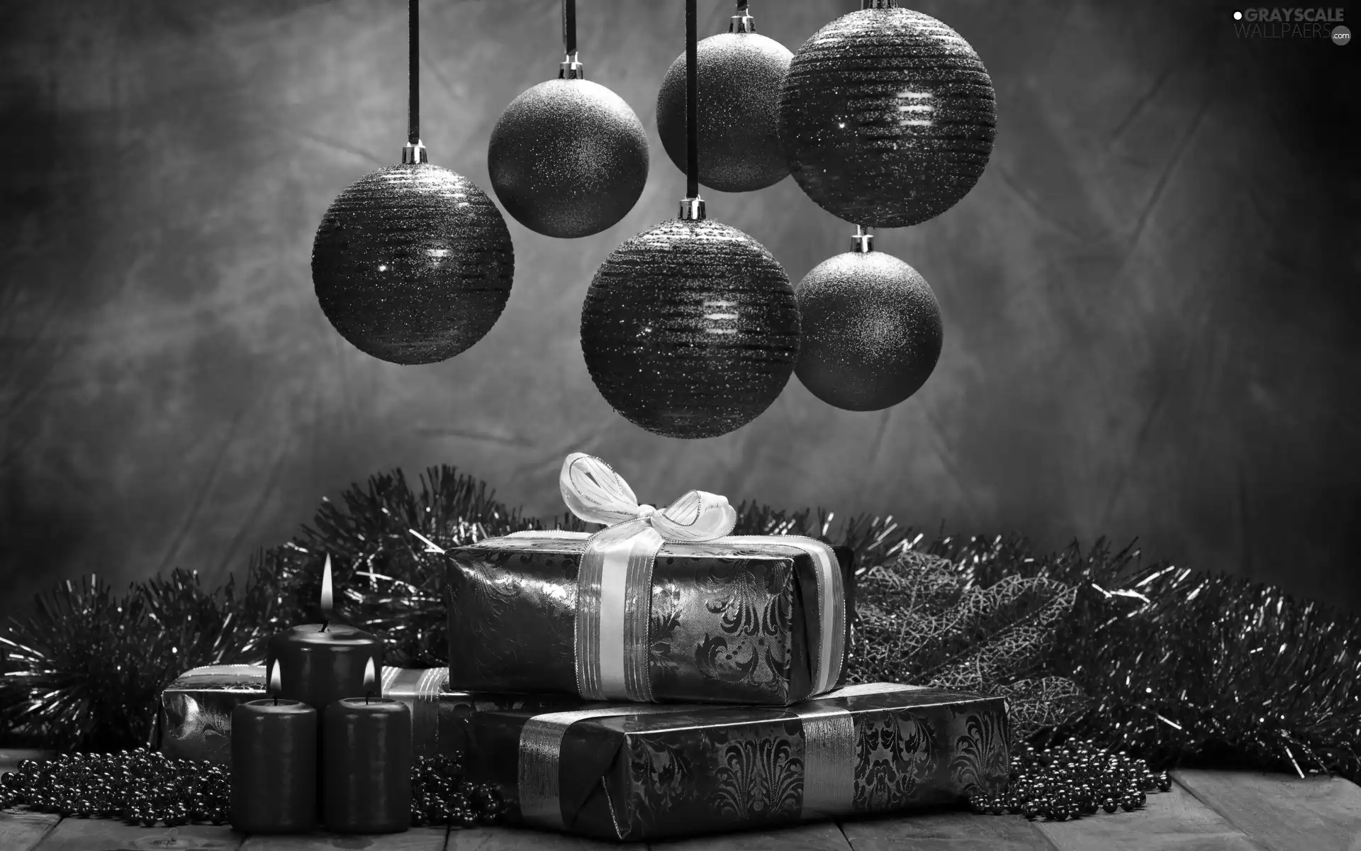 gifts, hanging, baubles