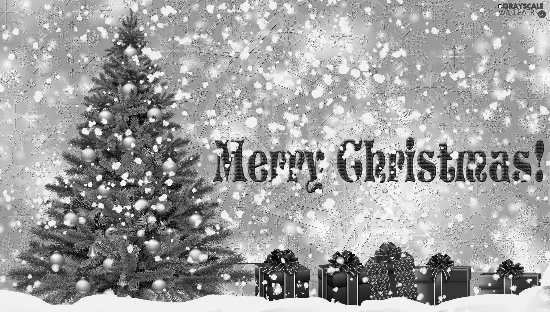 graphics, christmas tree, gifts