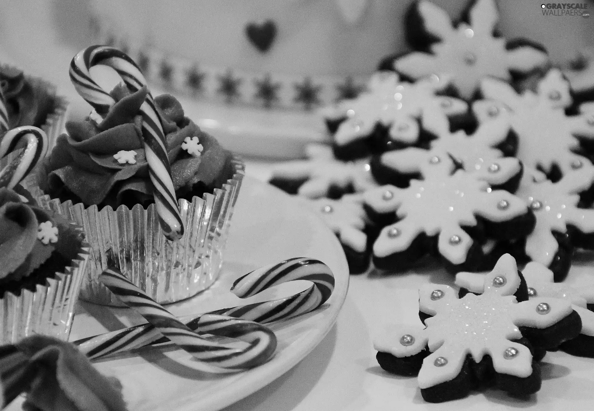 ginger, Muffins, glace