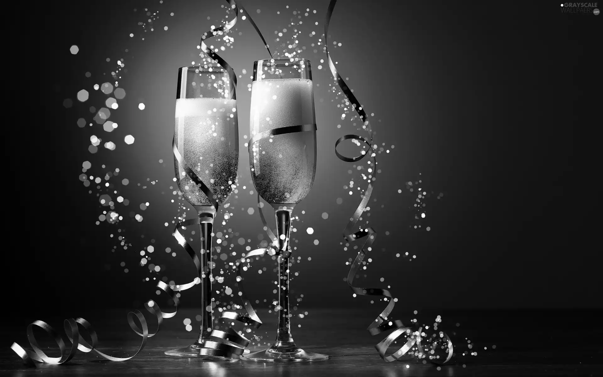 Champagne, glasses