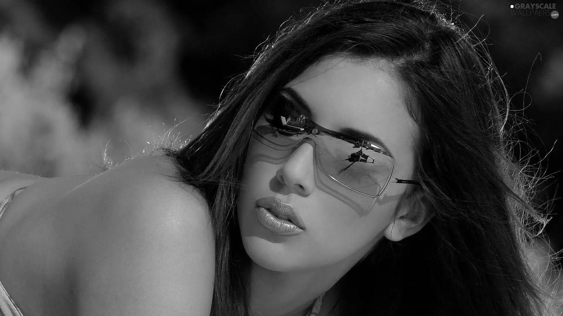 Jelena Jensen, girl, Glasses, Beauty