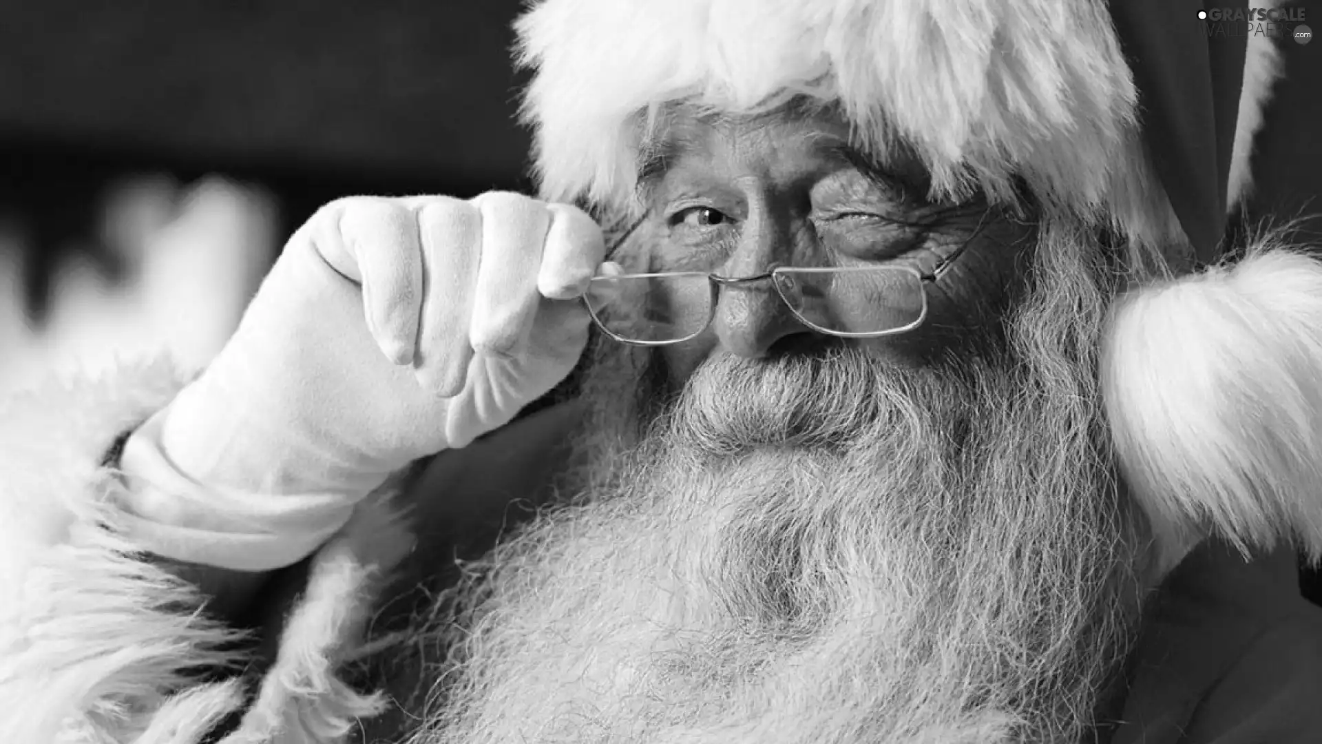Santa, Glasses