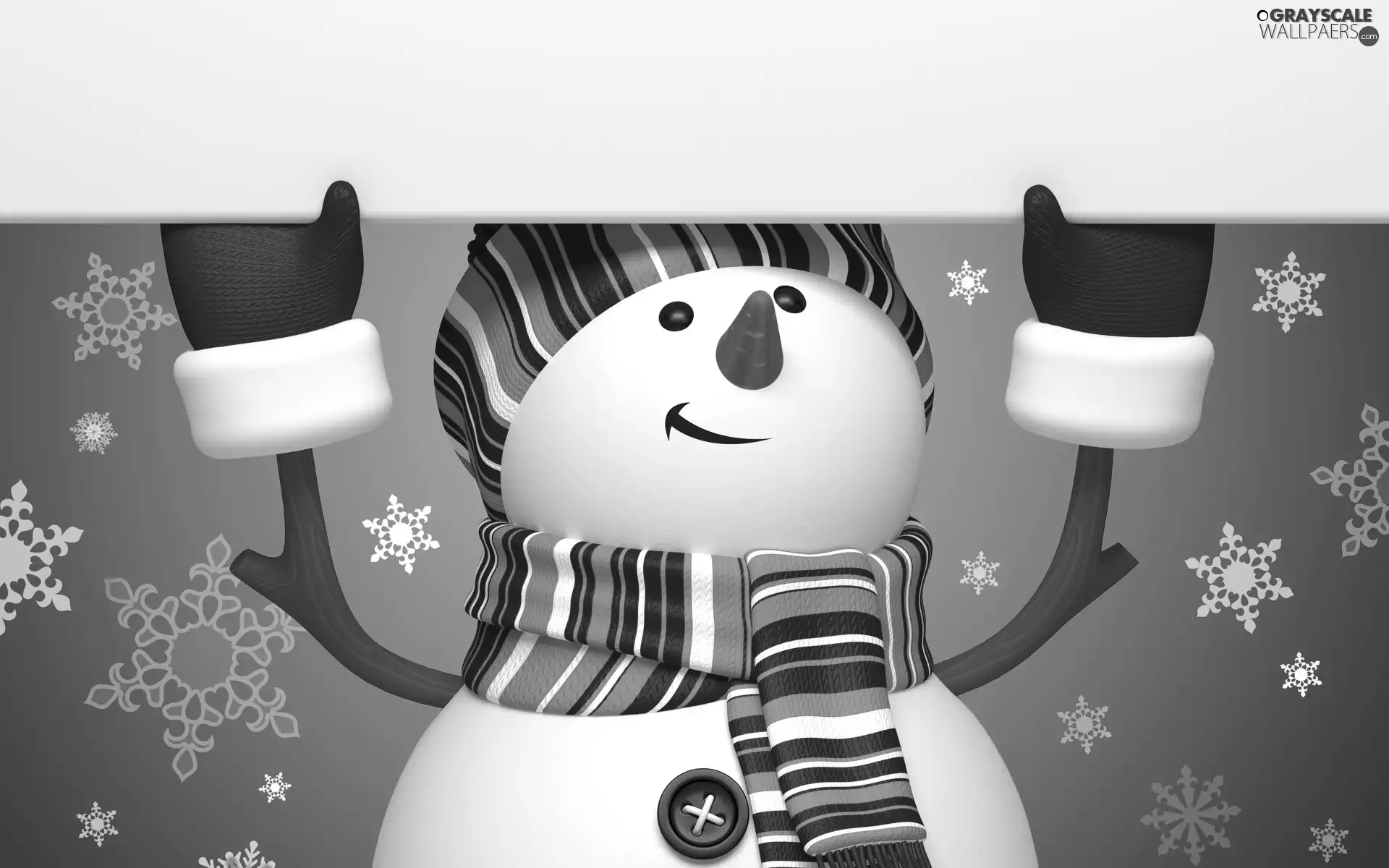 Gloves, Snowman, Scarf