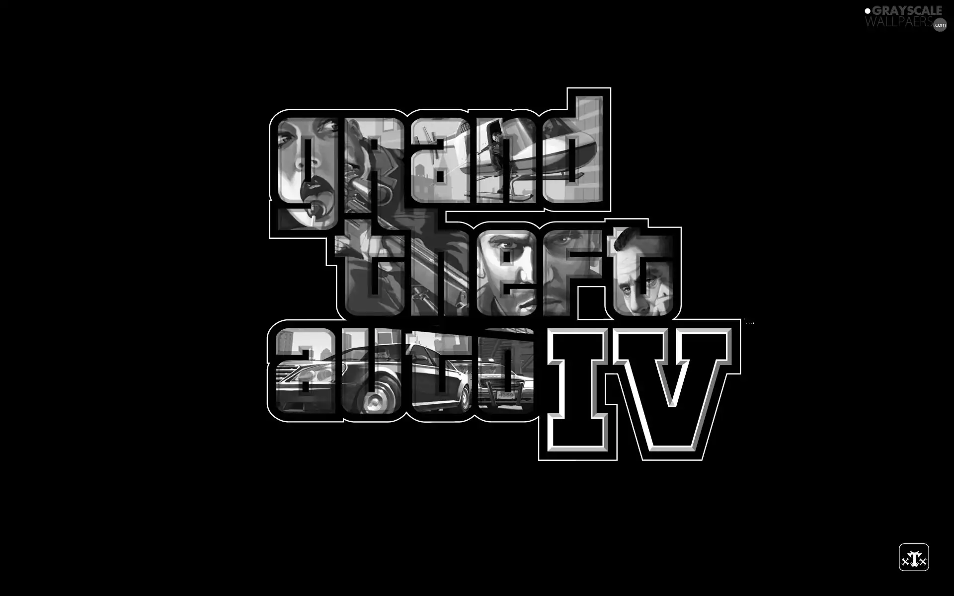 logo, Grand Theft Auto IV