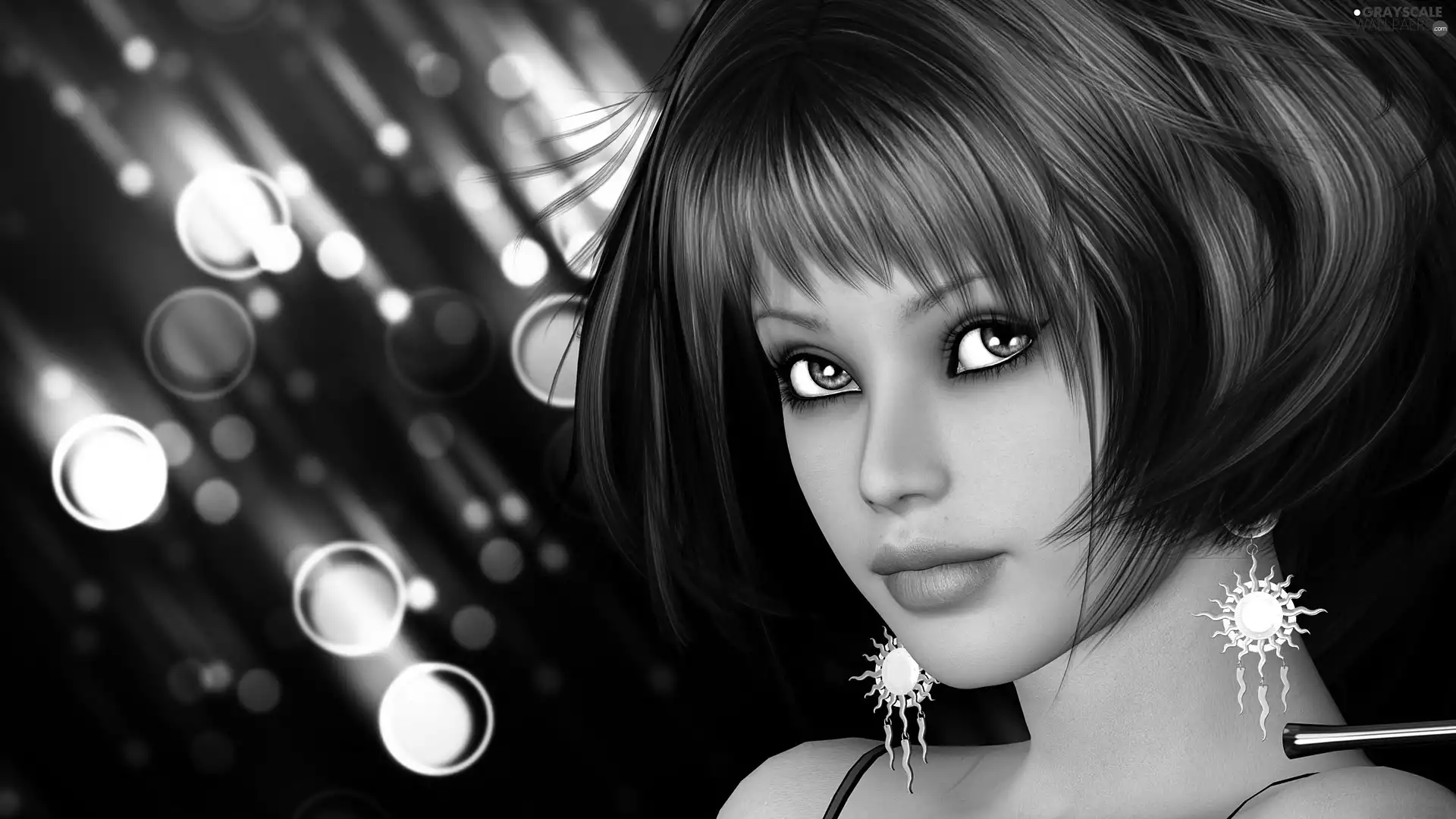 Ginger, portrait, 2D Graphics, Women