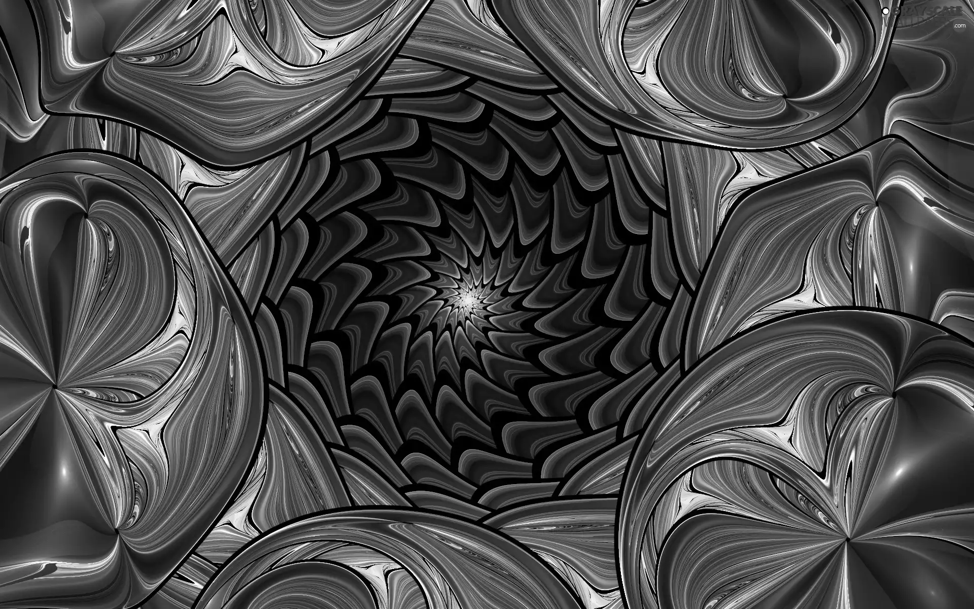 graphics, abstraction, Fraktal