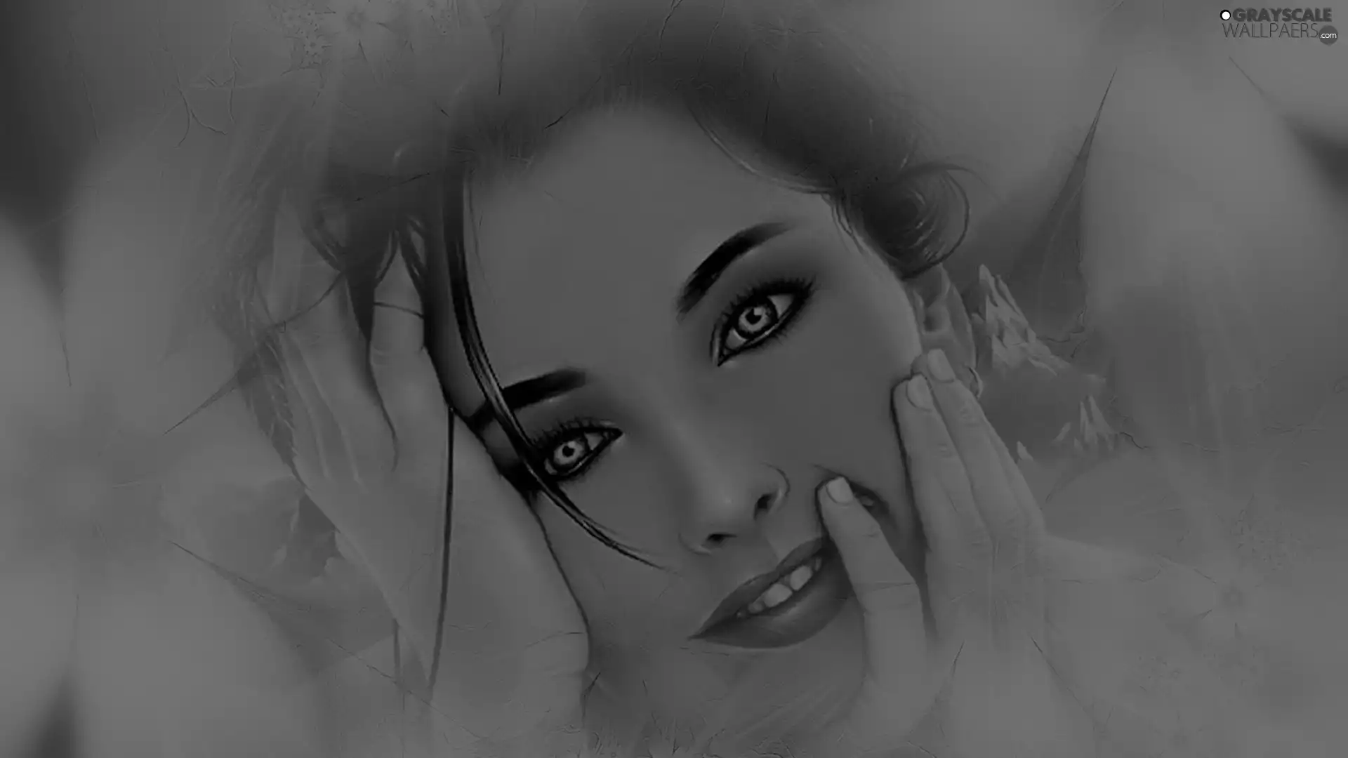 graphics, Women, hands