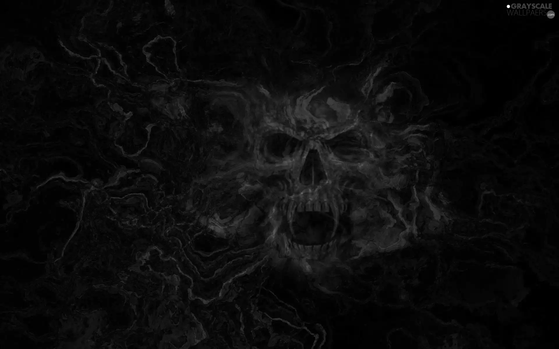 skull, Dark, graphics, horror