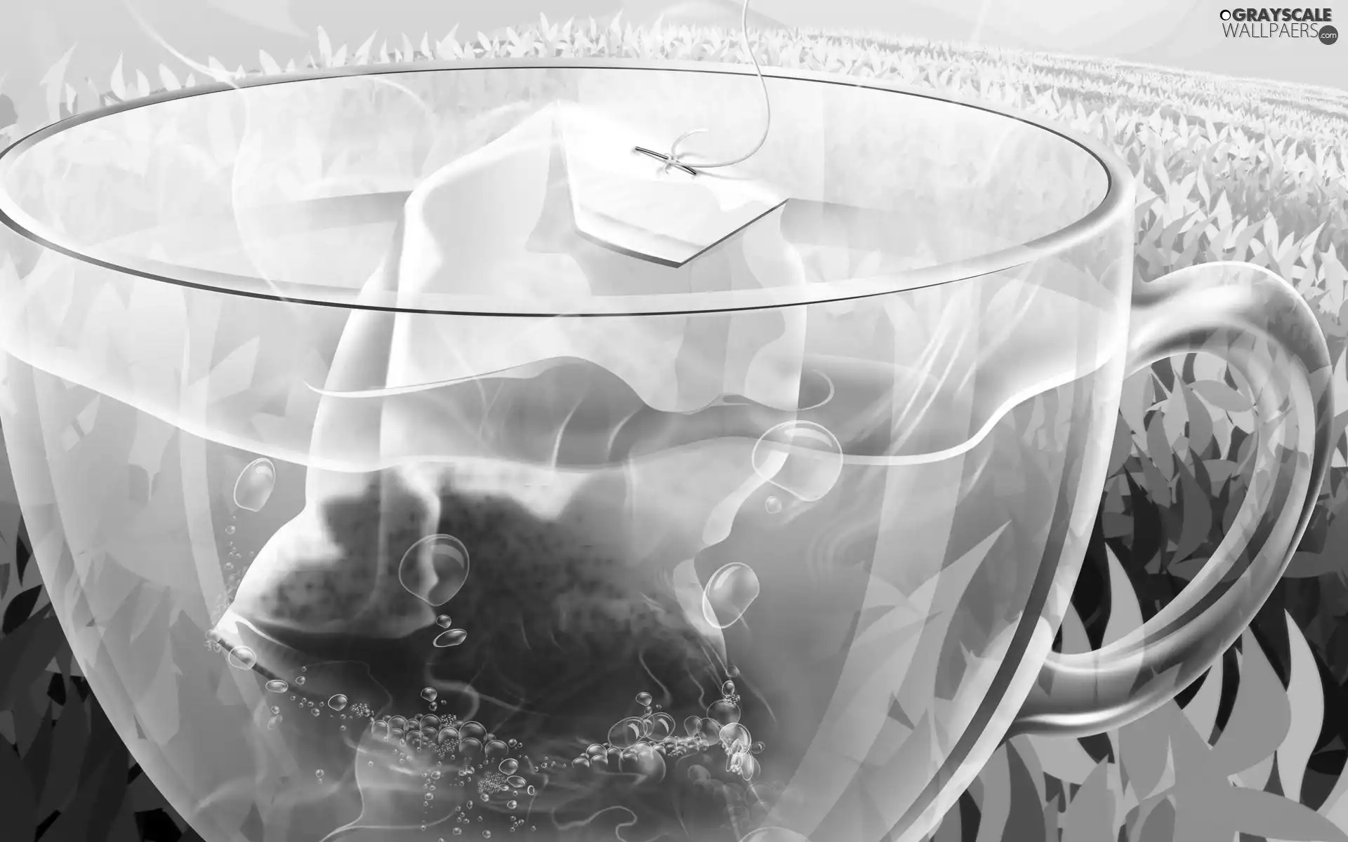 graphics, cup, tea
