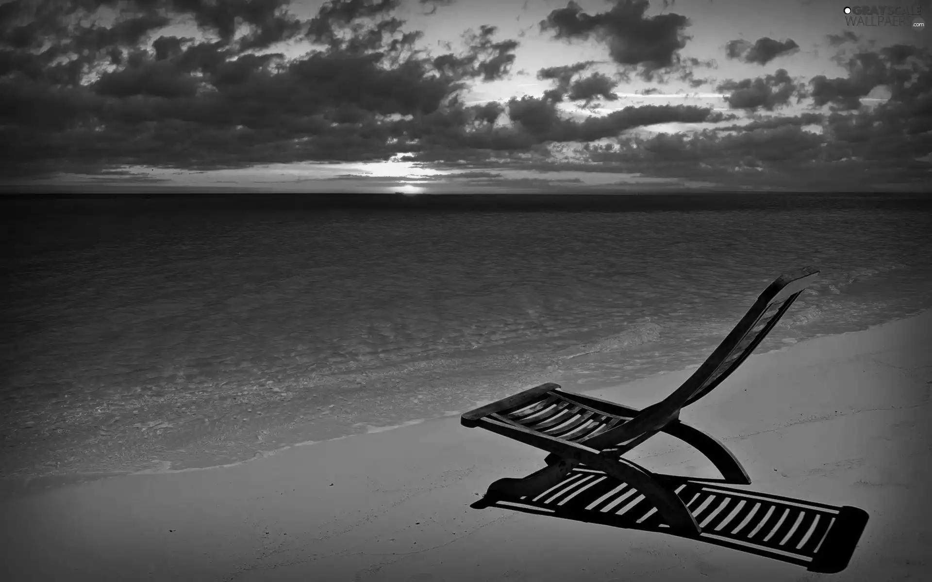 Great Sunsets, holiday, hammock chair, clouds, sea