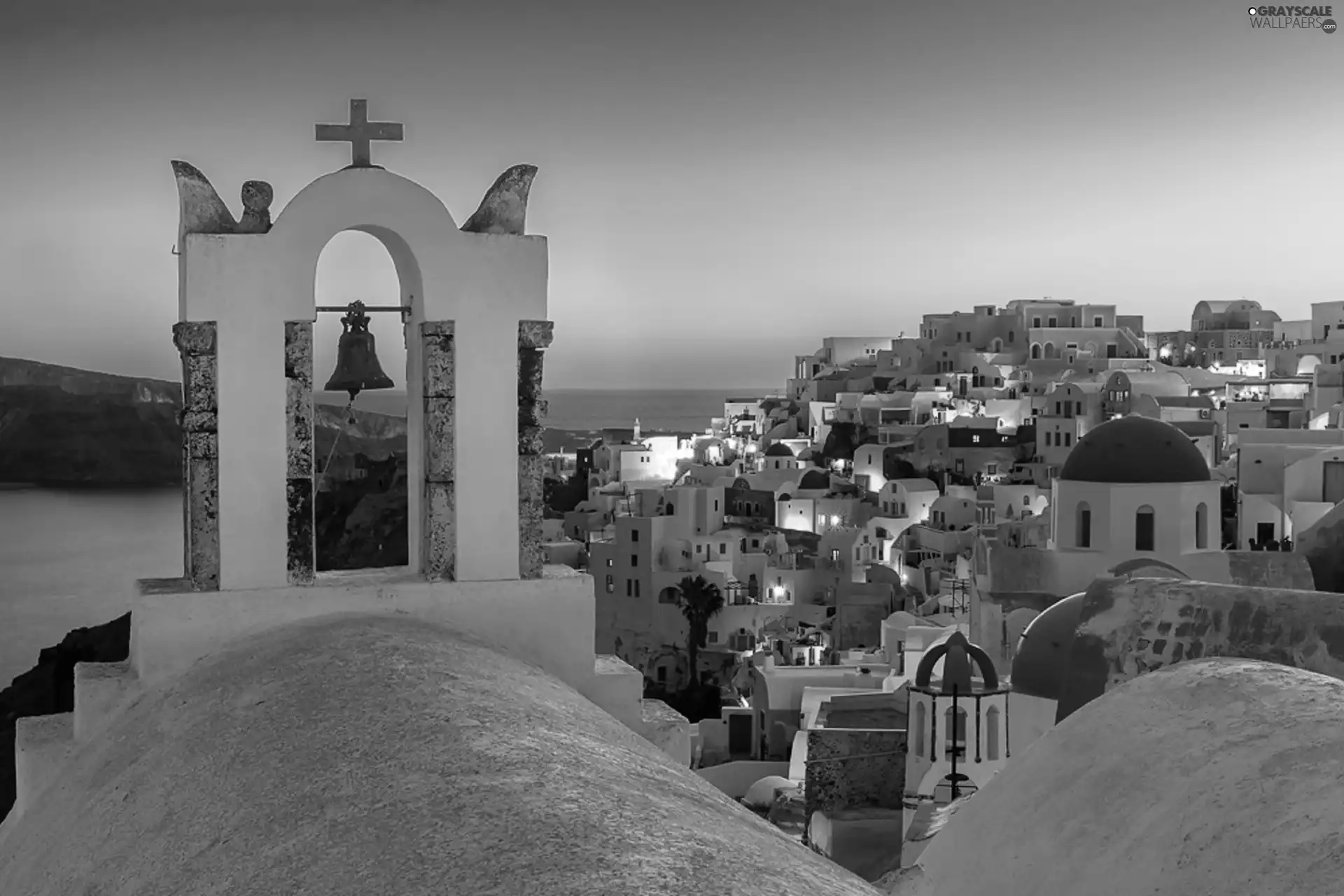 Greece, Houses, santorini