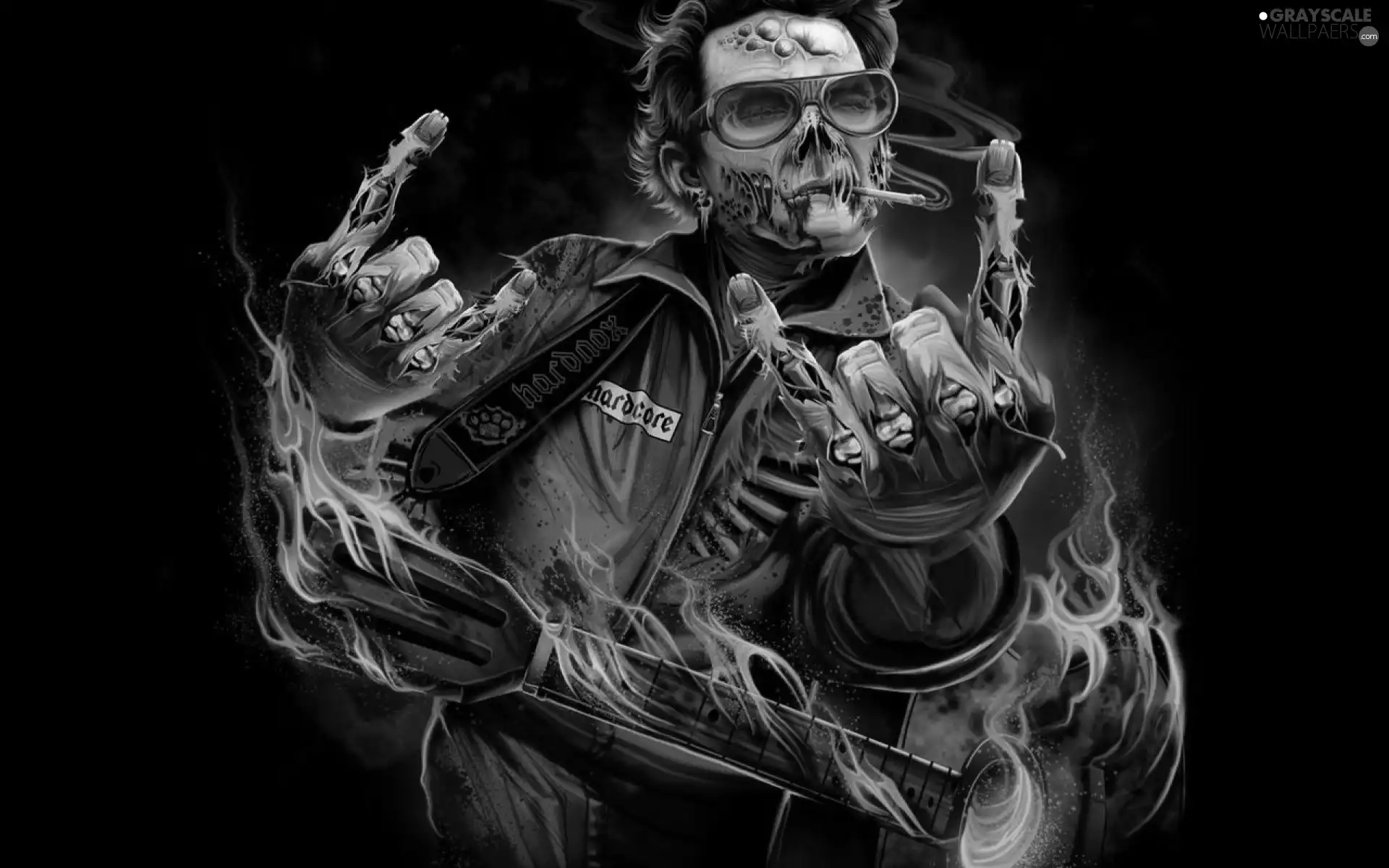 form, Big Fire, Guitar, Zombi