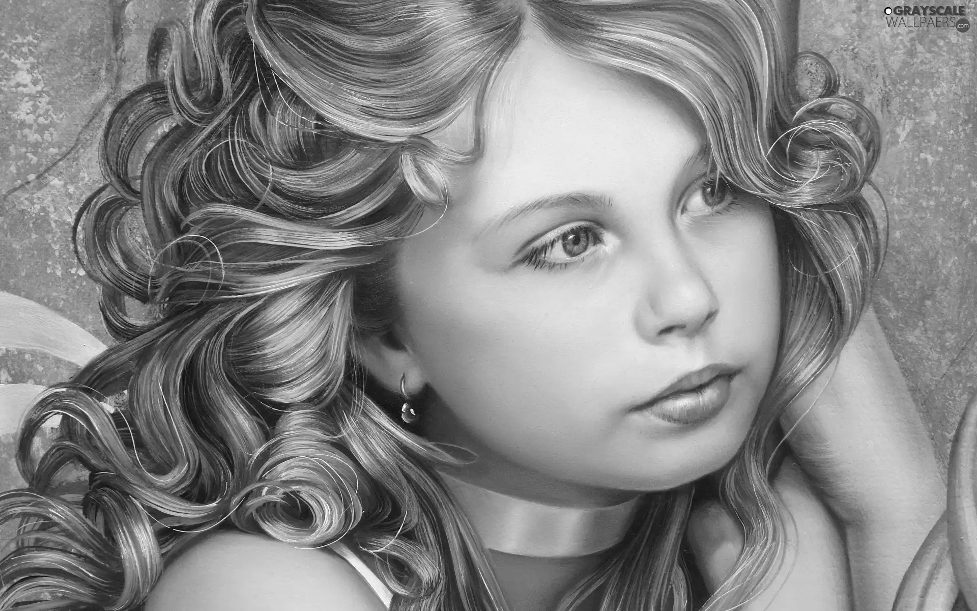 Draft, face, Hair, girl