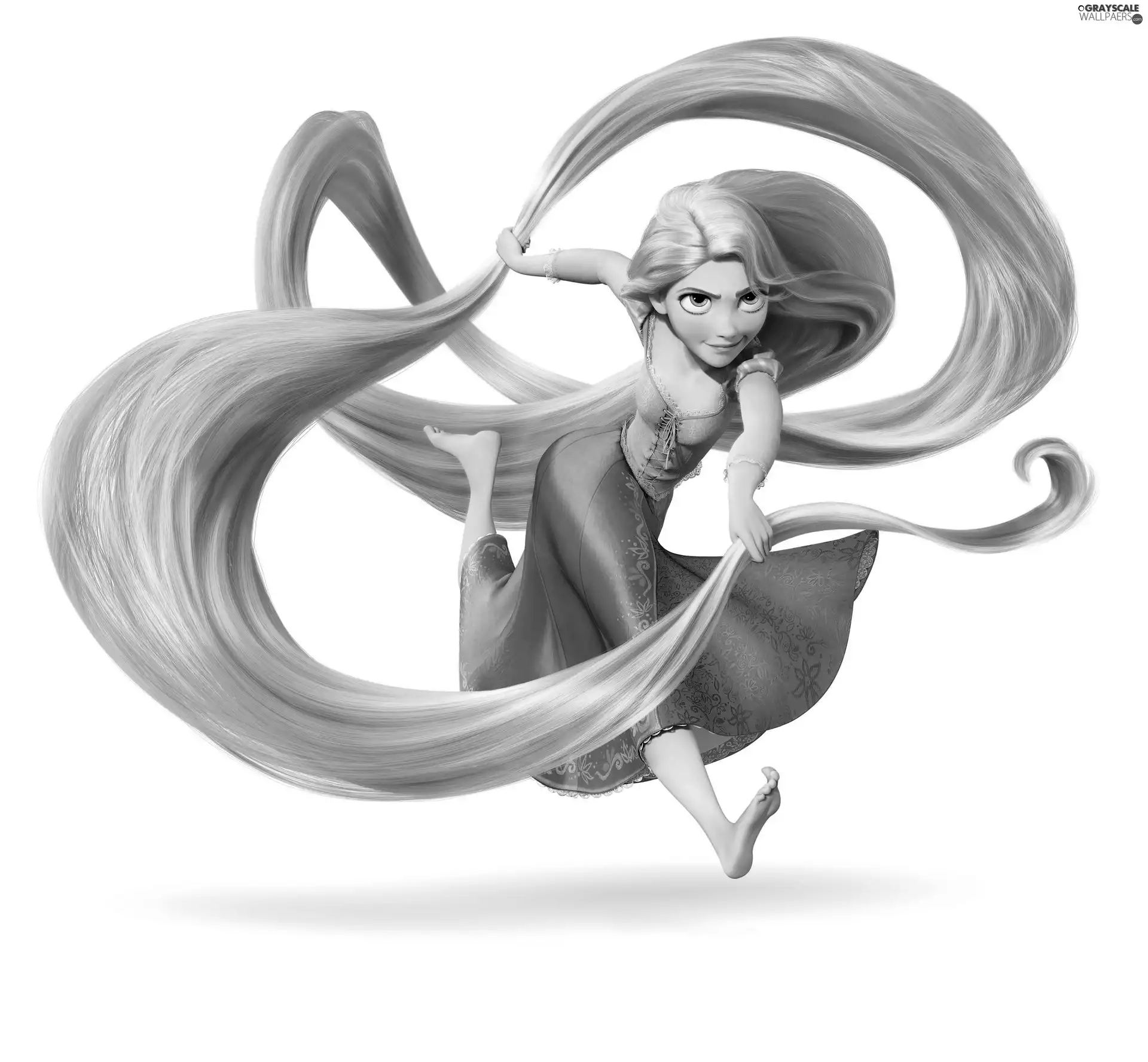 Rapunzel, Tangled, Tangled, Hair