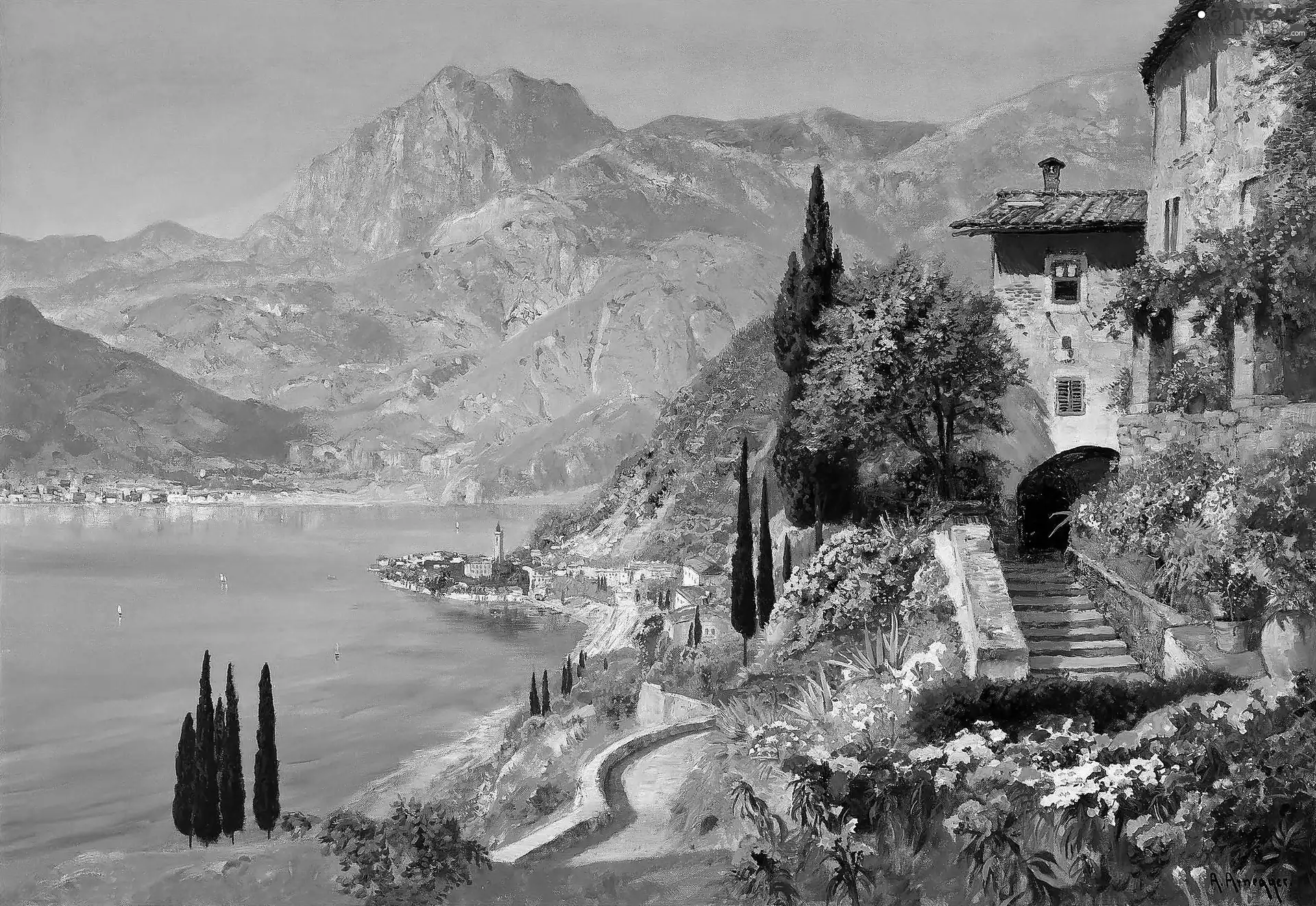 Alois, landscape, Hairs, Arnegger
