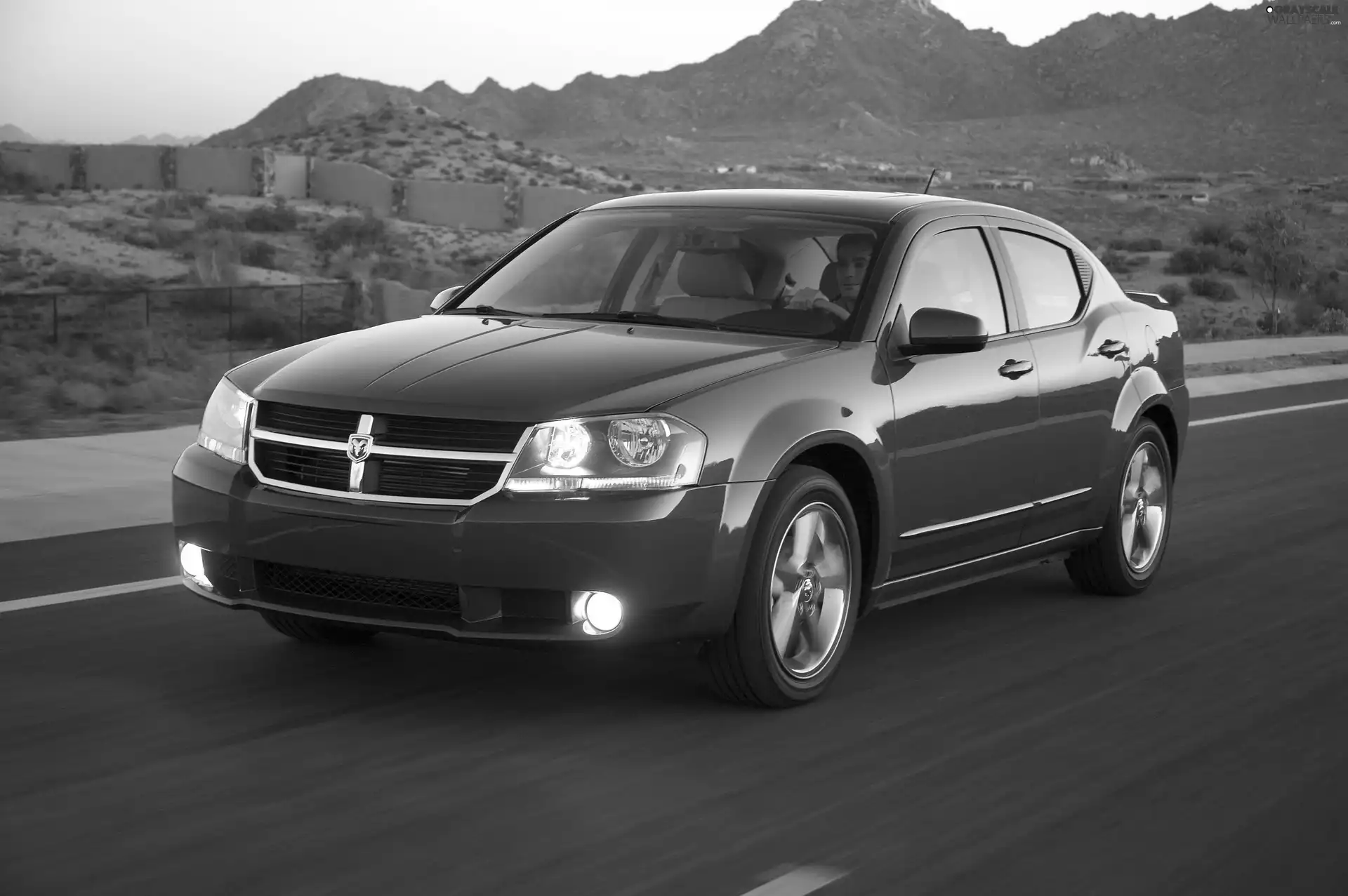 Way, Dodge Avenger, Halogens