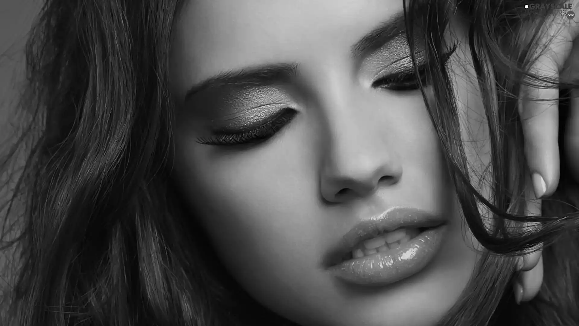 Women, Hair, hand, face