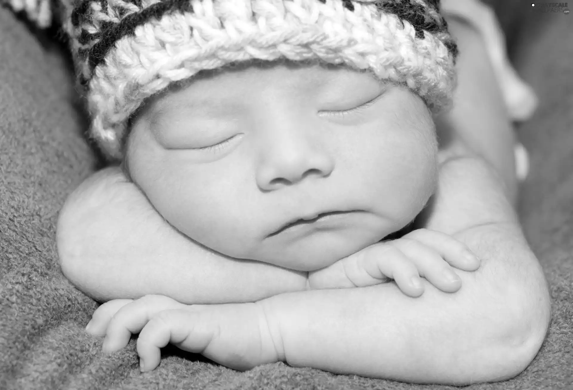 Sleeping, wool, Hat, Kid