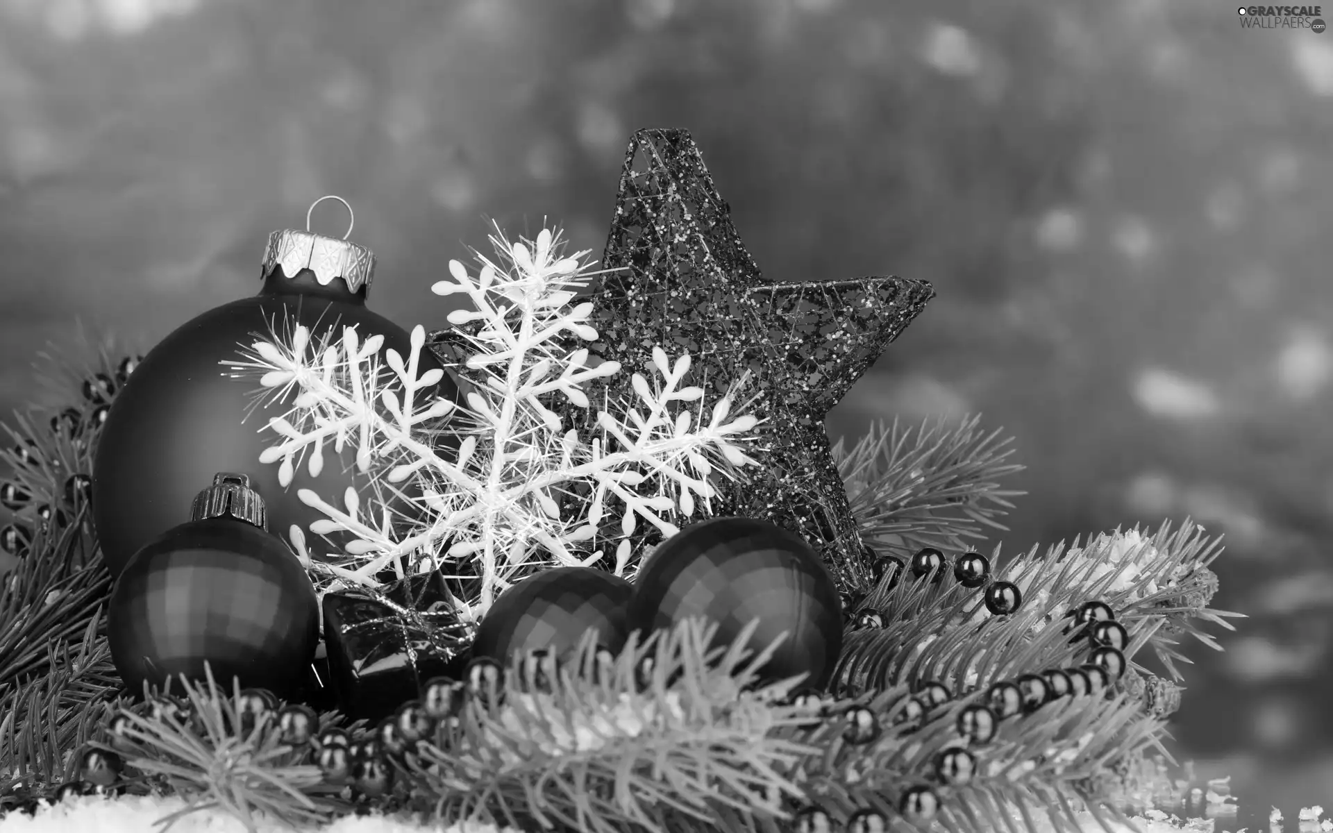 Red, star, headdress, baubles