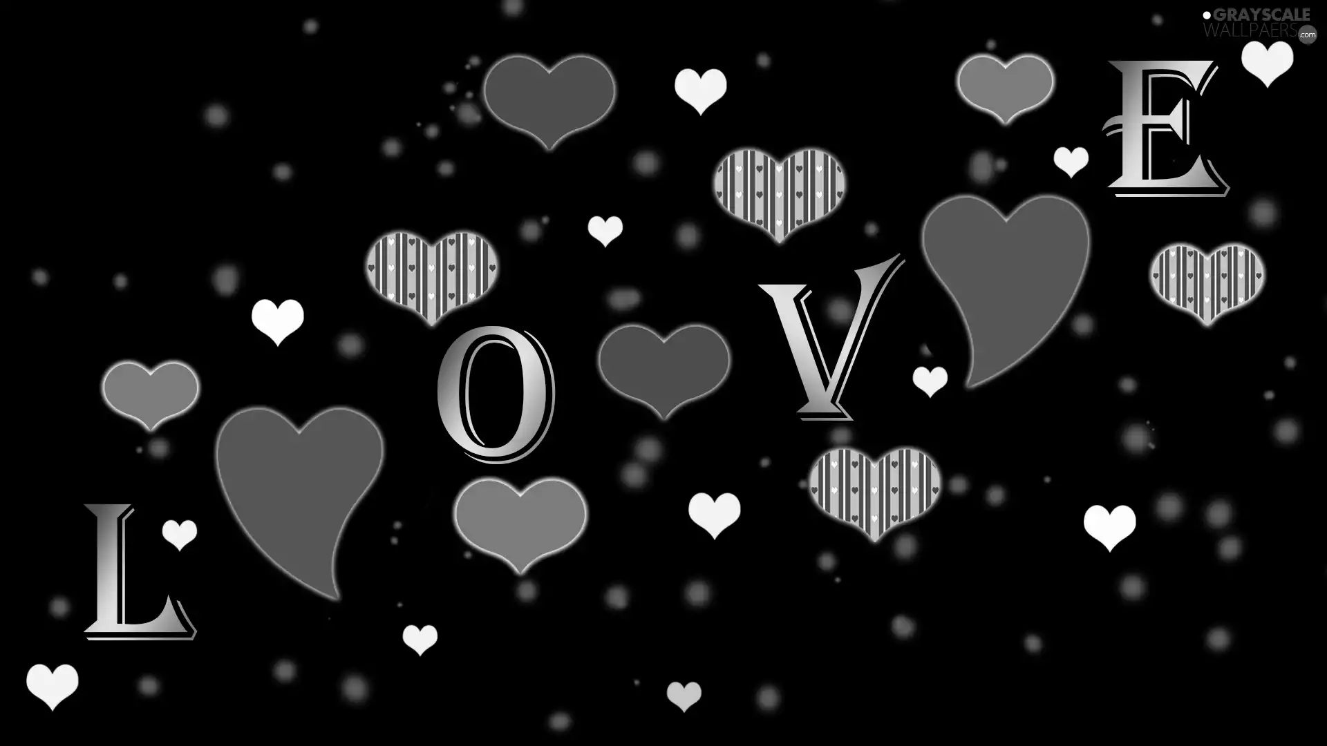 Pink, text, LOVE, hearts