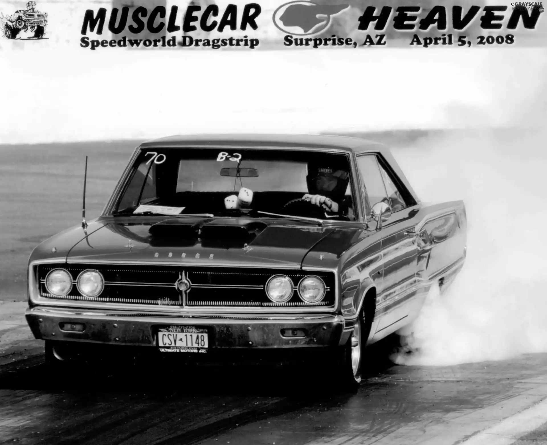 Dodge Coronet, car, Heaven, Muscle