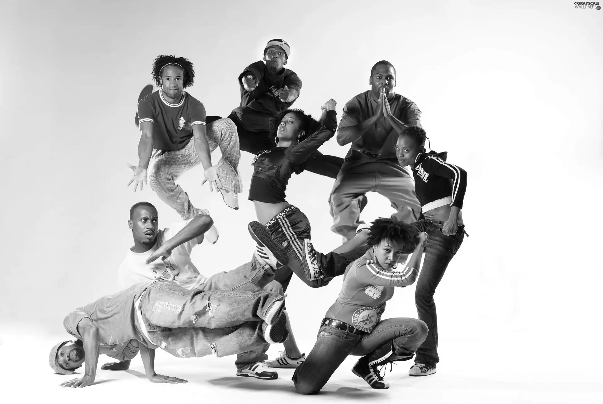 Dancers, hip hop