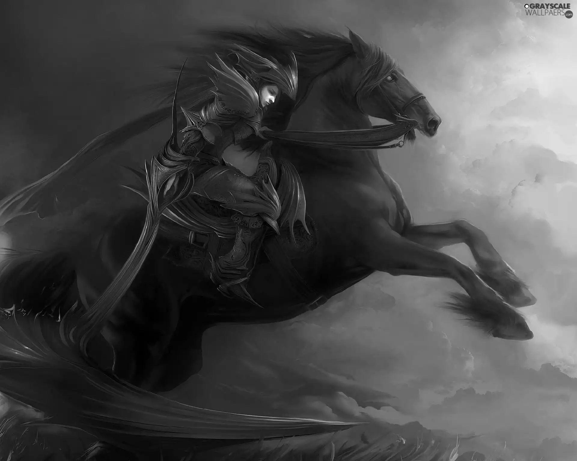 Horse, Women, warrior