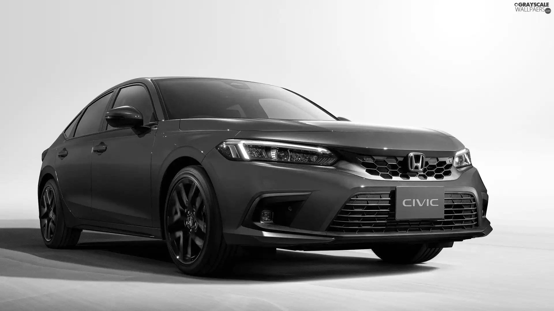 red hot, Honda Civic, Hatchback