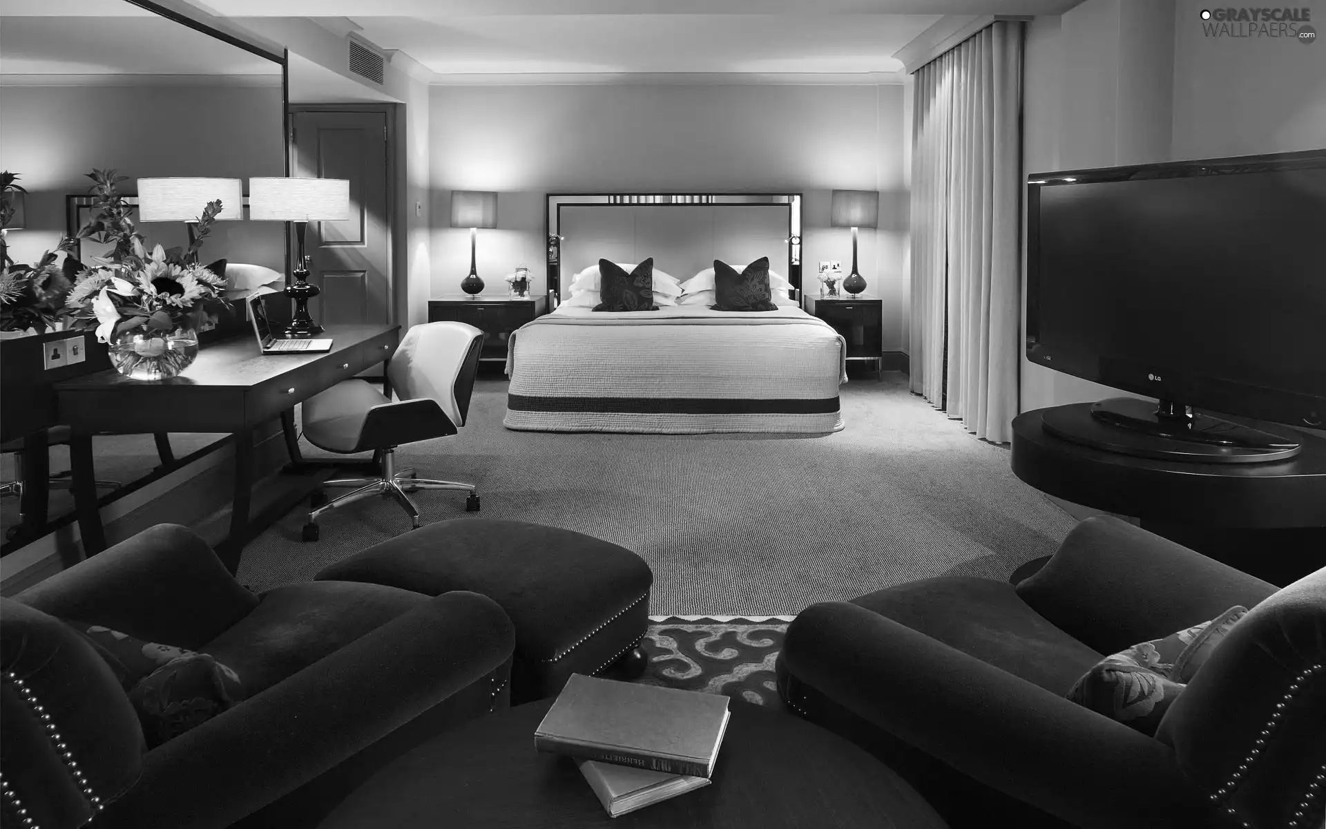 The hotel, Bedroom, Room