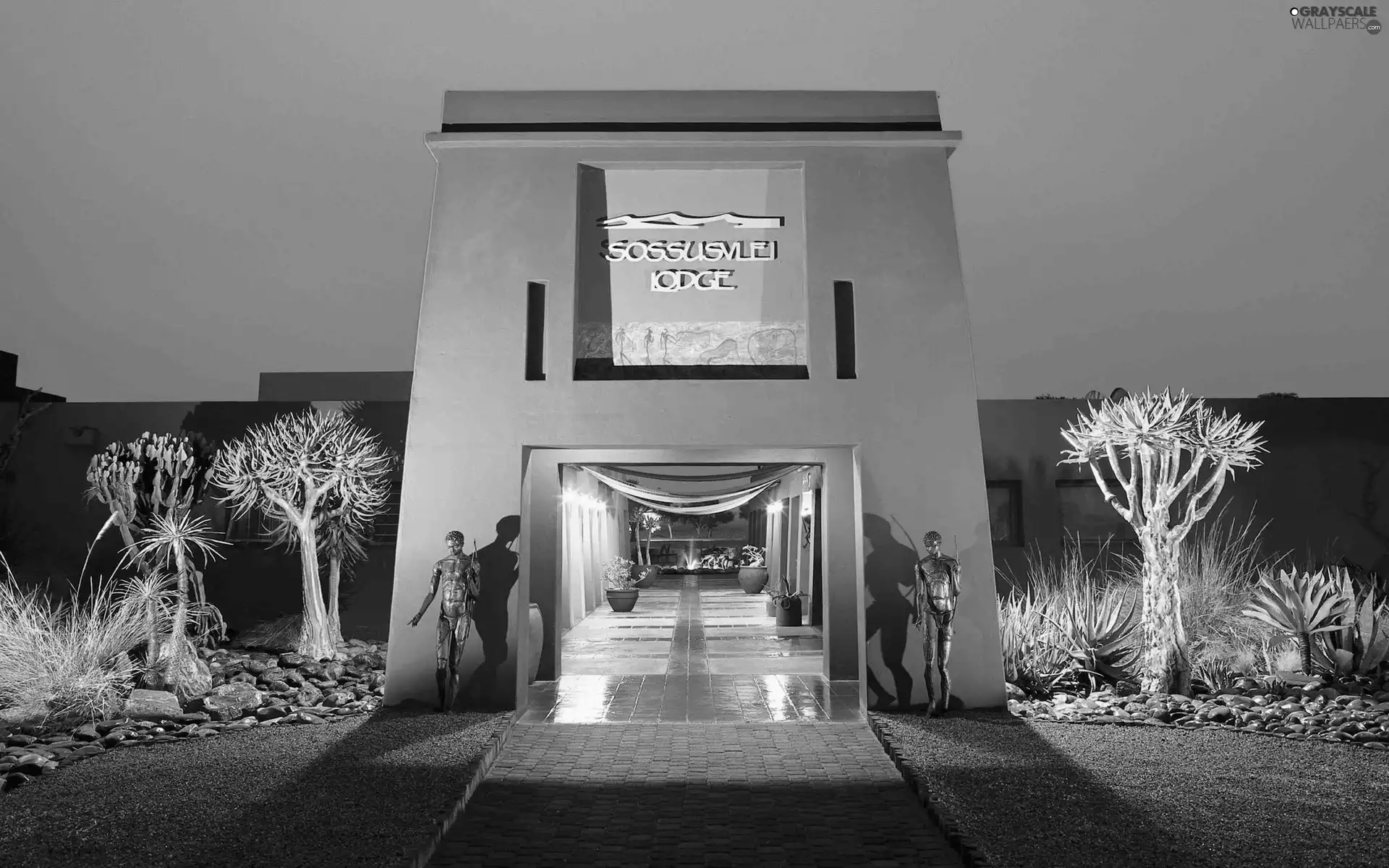 Sossusvlei Lodge, entry, Hotel hall, Namibia