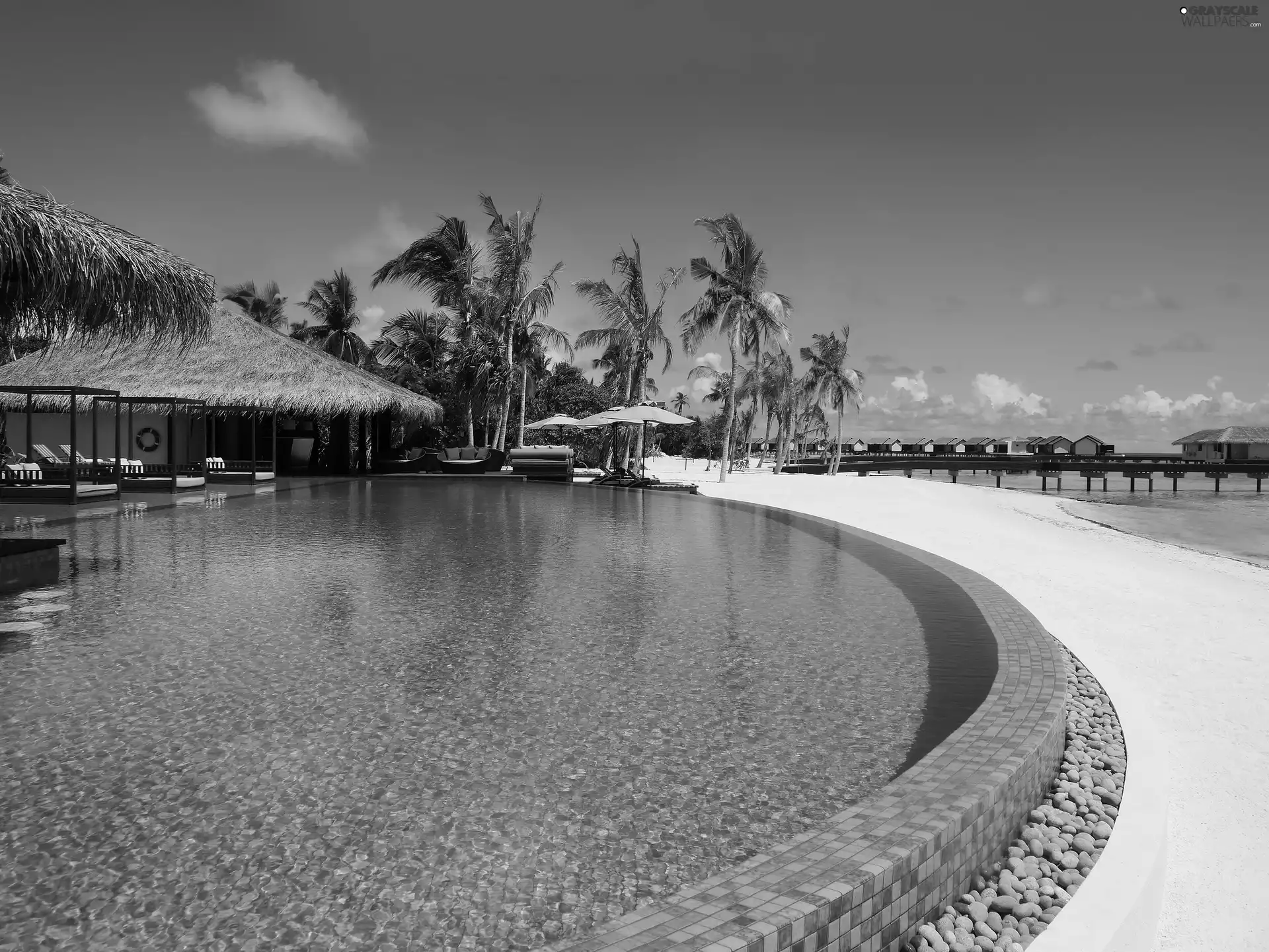 Hotel hall, Pool