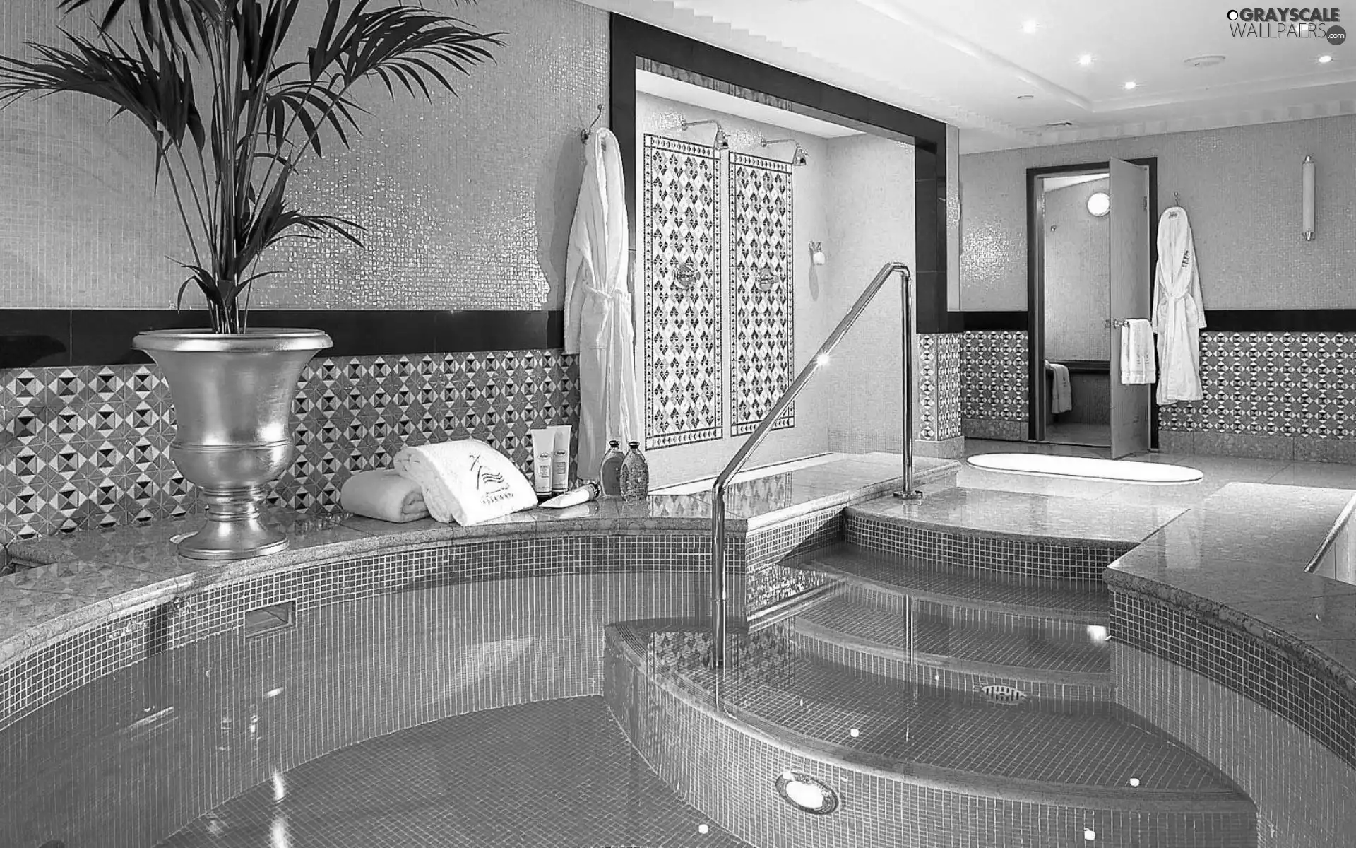 Hotel hall, Pool