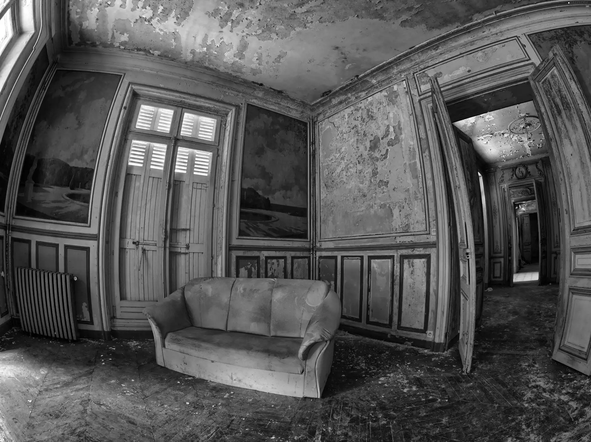 sofa, manor-house