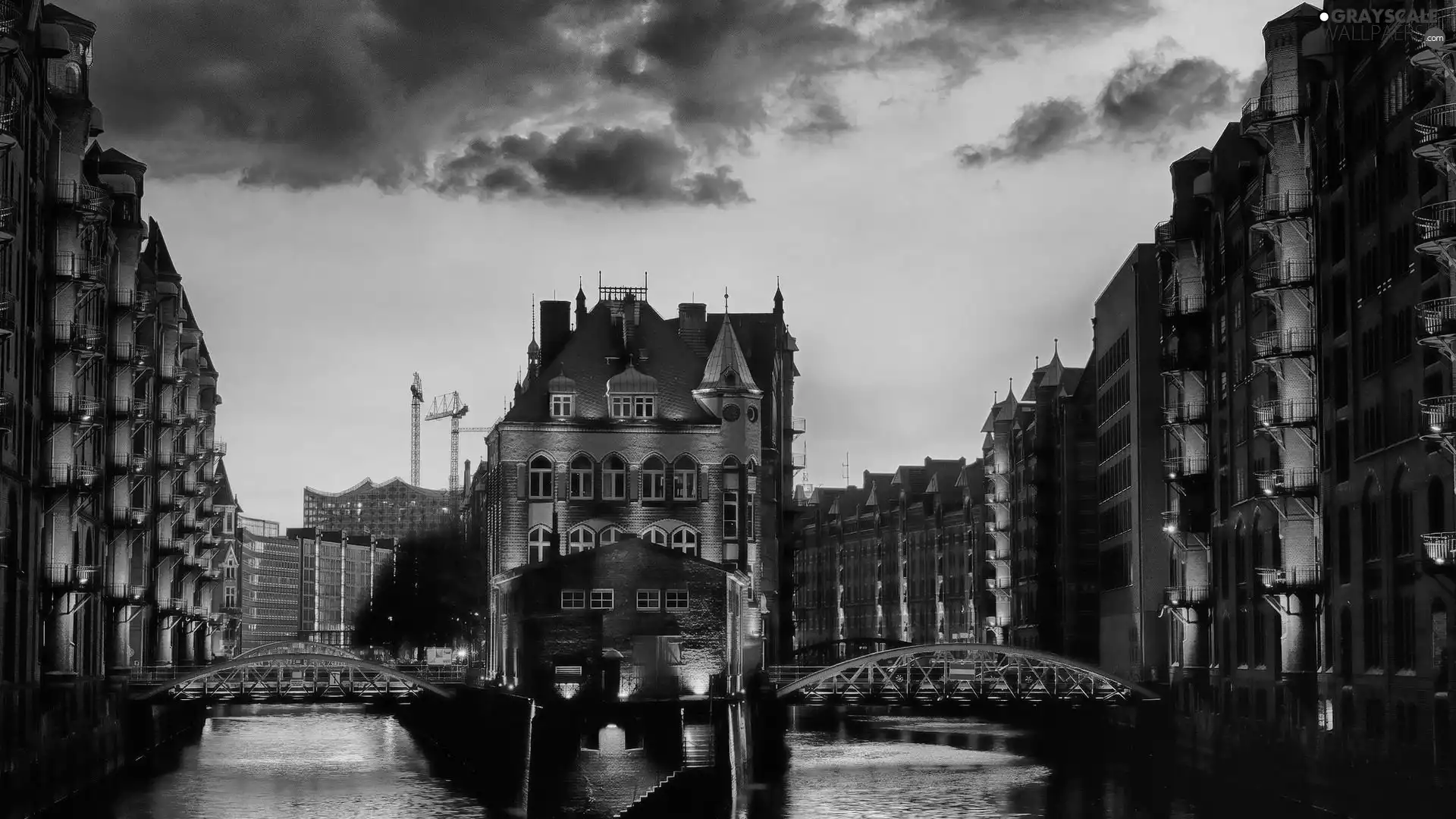 Great Sunsets, Town, Houses