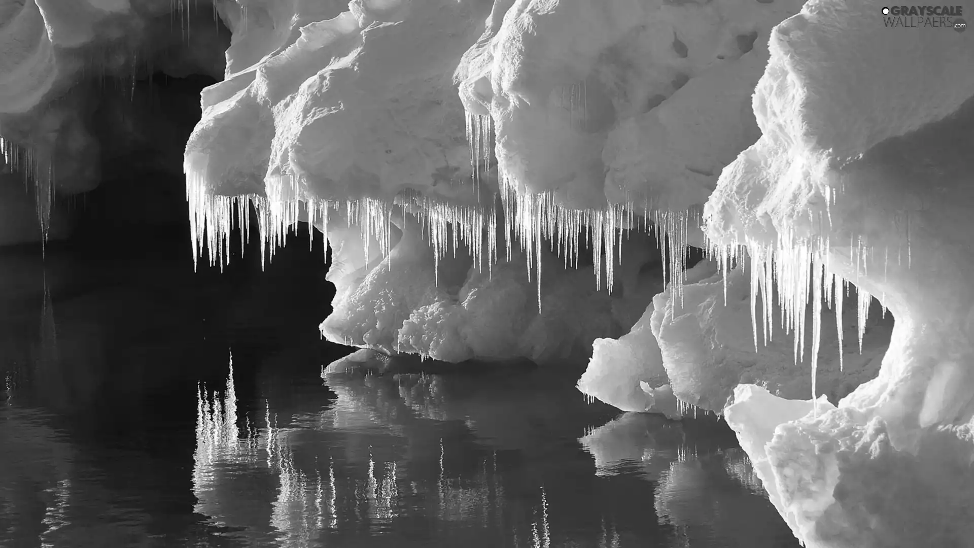 mountains, Ice