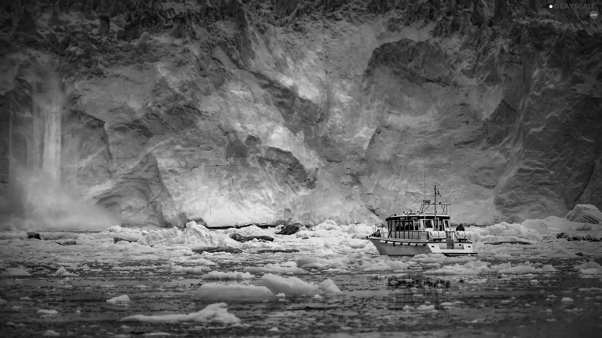 Icecream, glacier, Ship