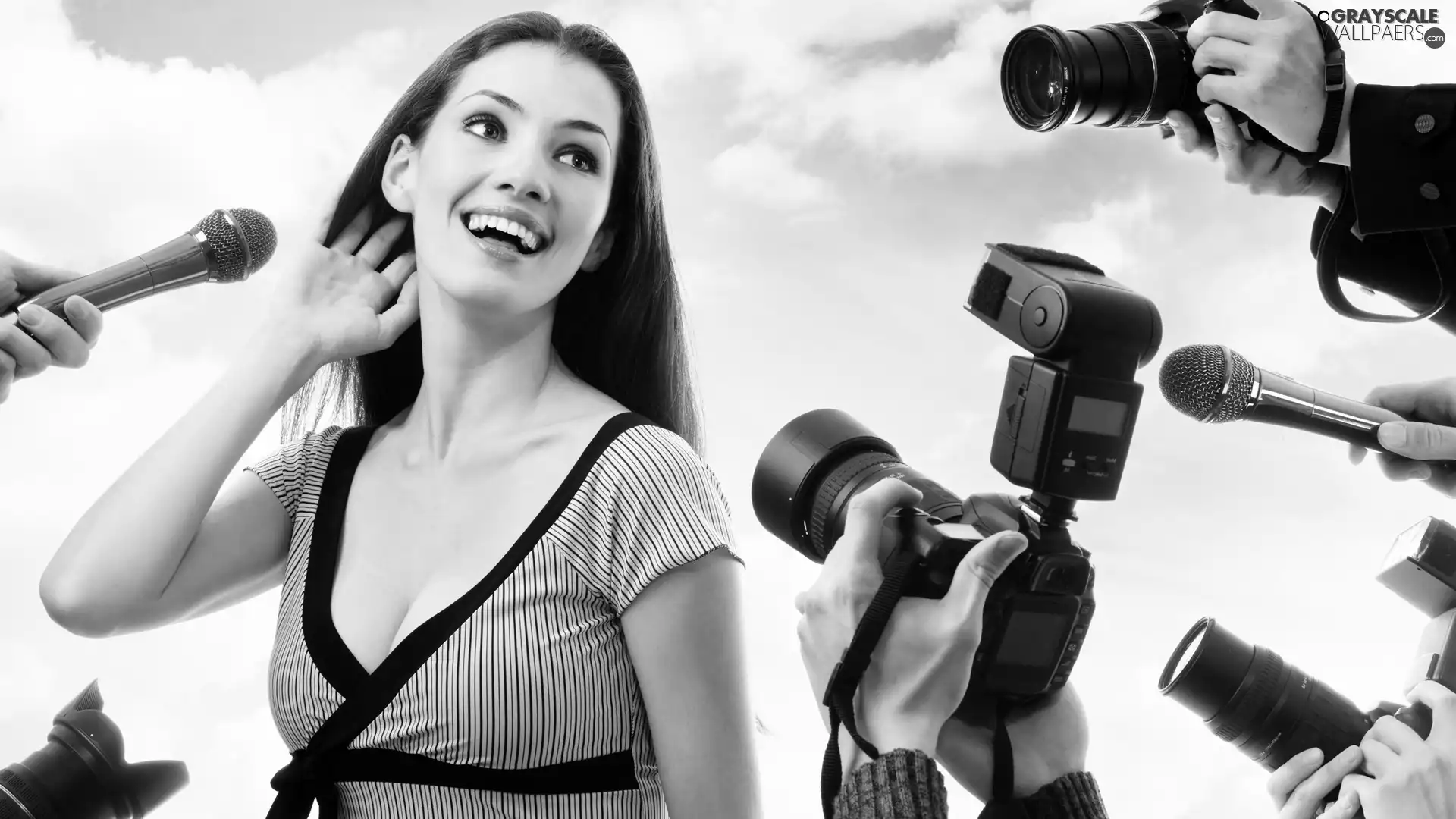 interview, model, Paparazzi
