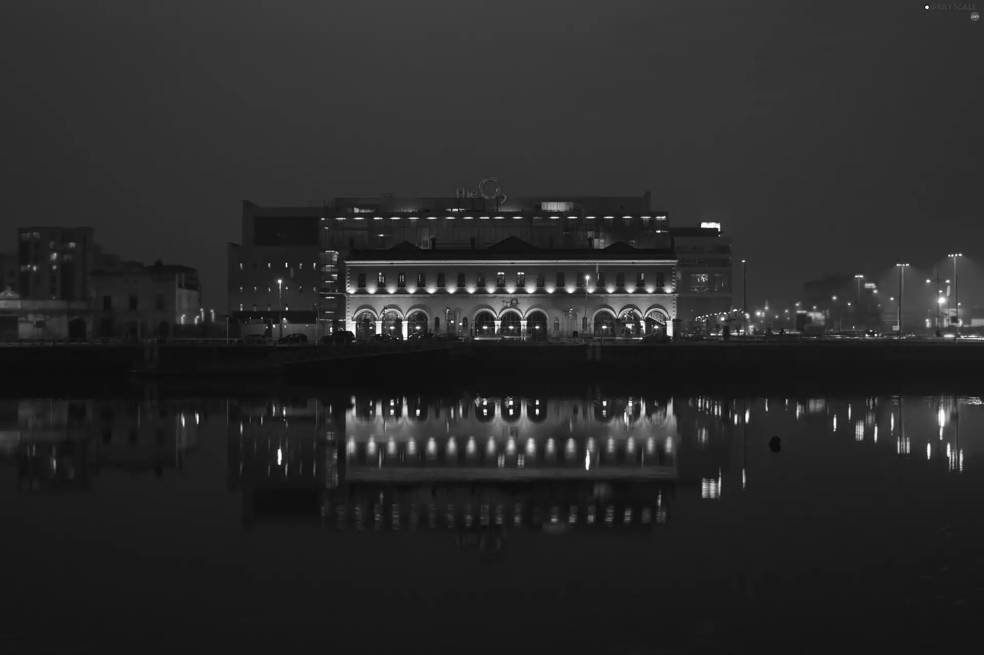 Ireland, Dublin, night