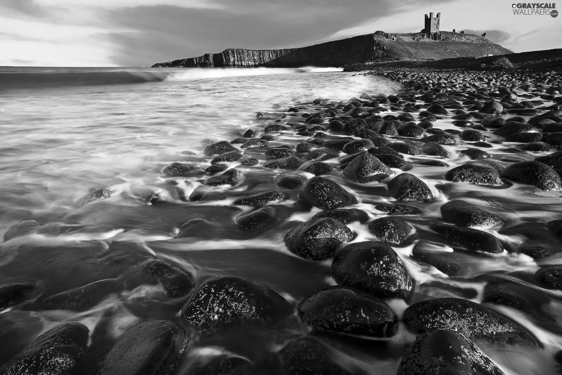 sea, Stones, Island, Beaches