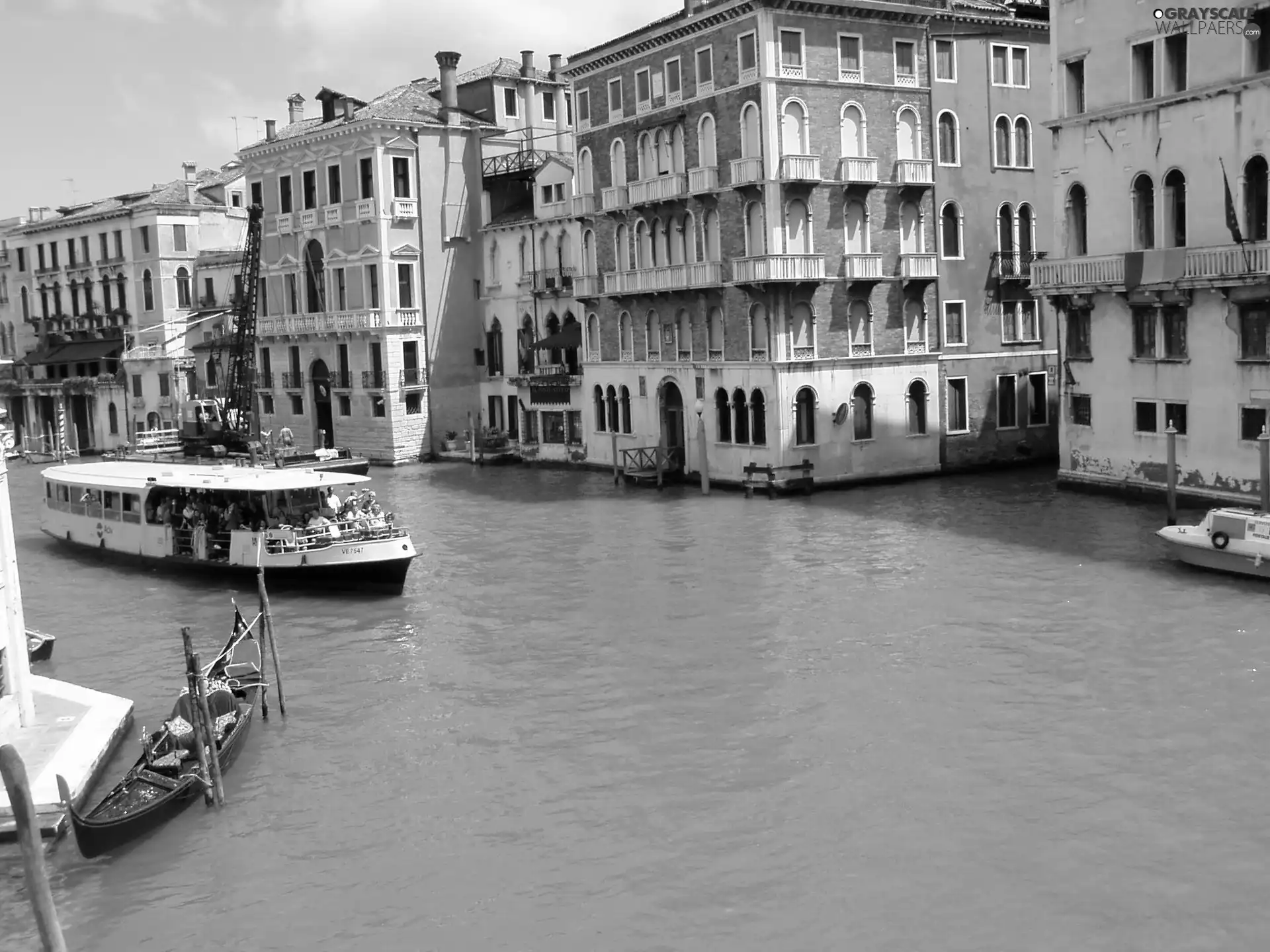 Italy, Venice, by, water, Houses