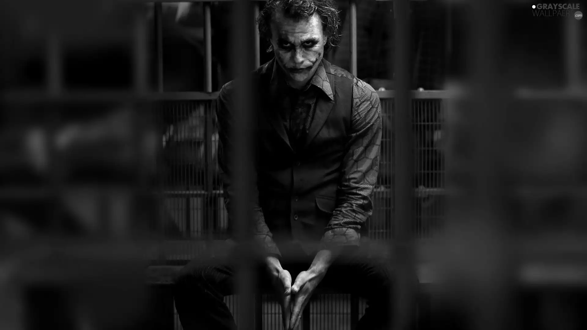 cell, bars, The Dark Knight, JOKER, movie