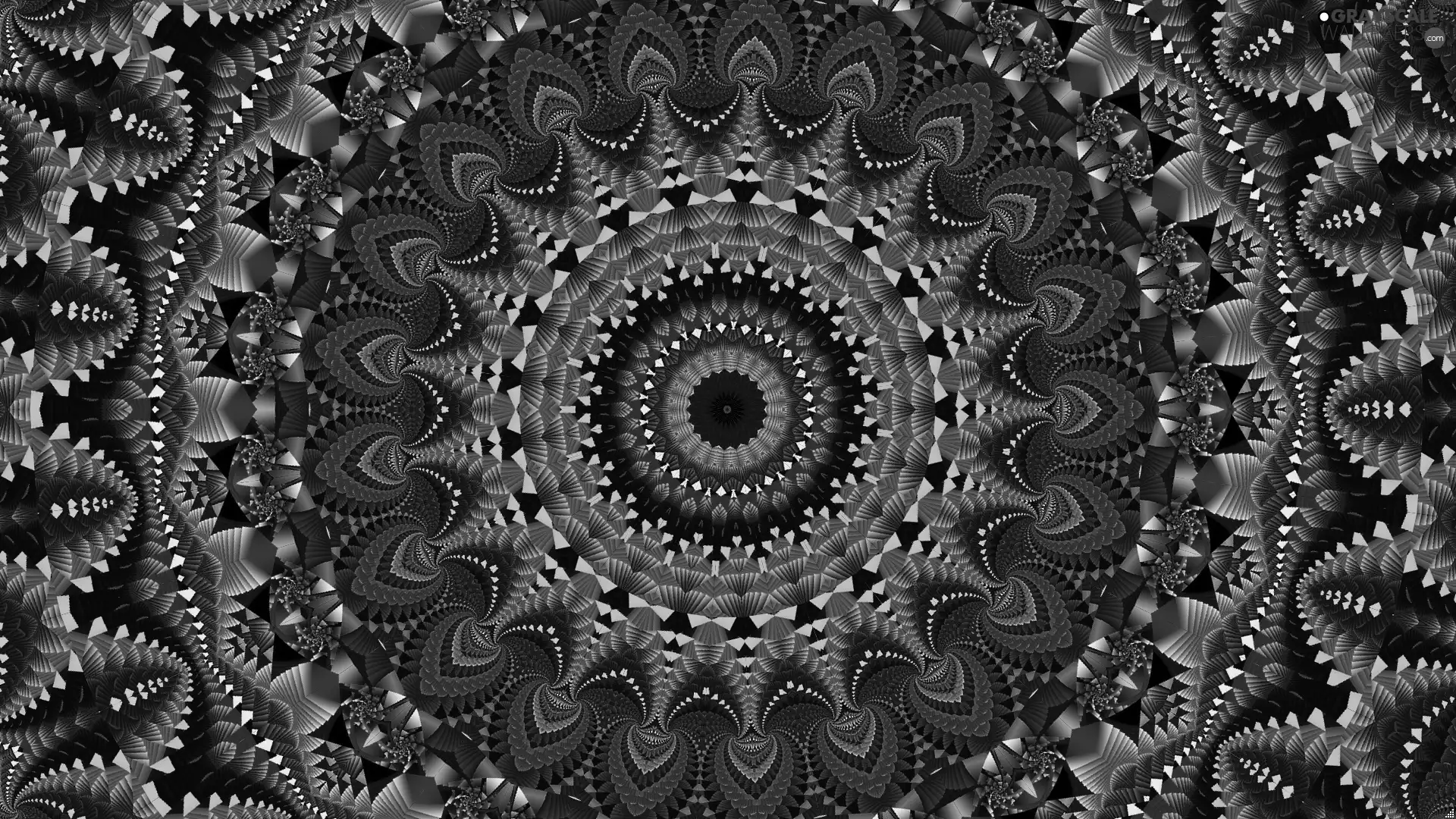 Fraktal, color, rings, Kaleidoscope
