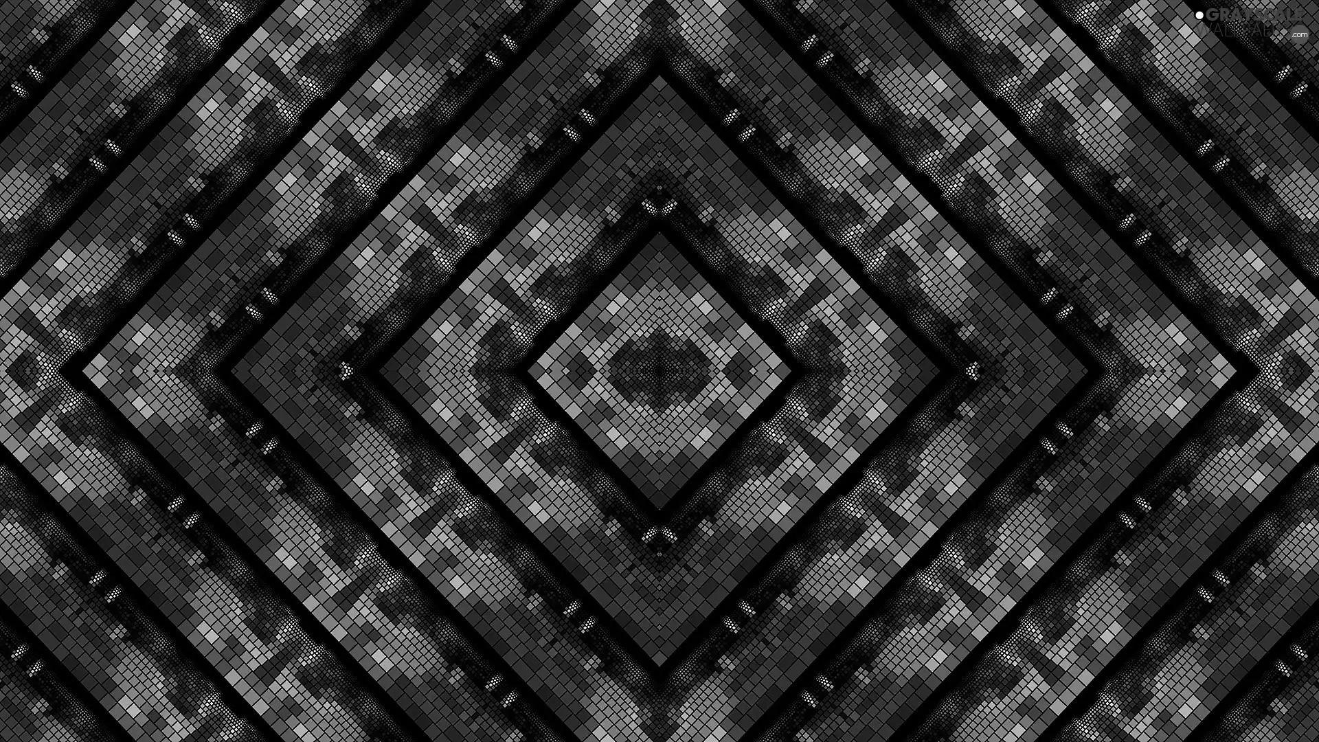 Kaleidoscope, Fraktal, square